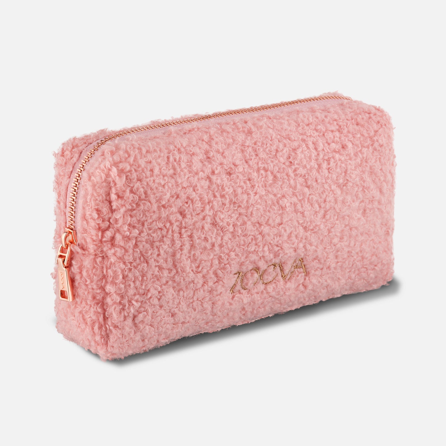Teddy Pouch Bag (Flat) (Dusty Rose) Expanded Image 1