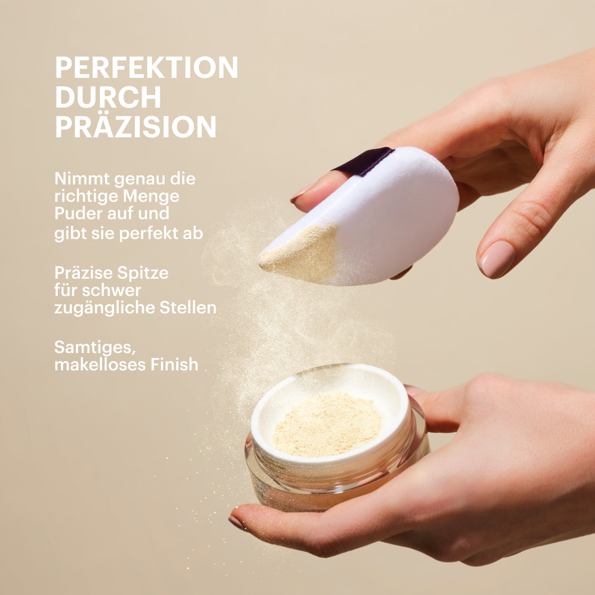 ZOEVA - Real Magic Precision Powder Puff - APPLICATOR