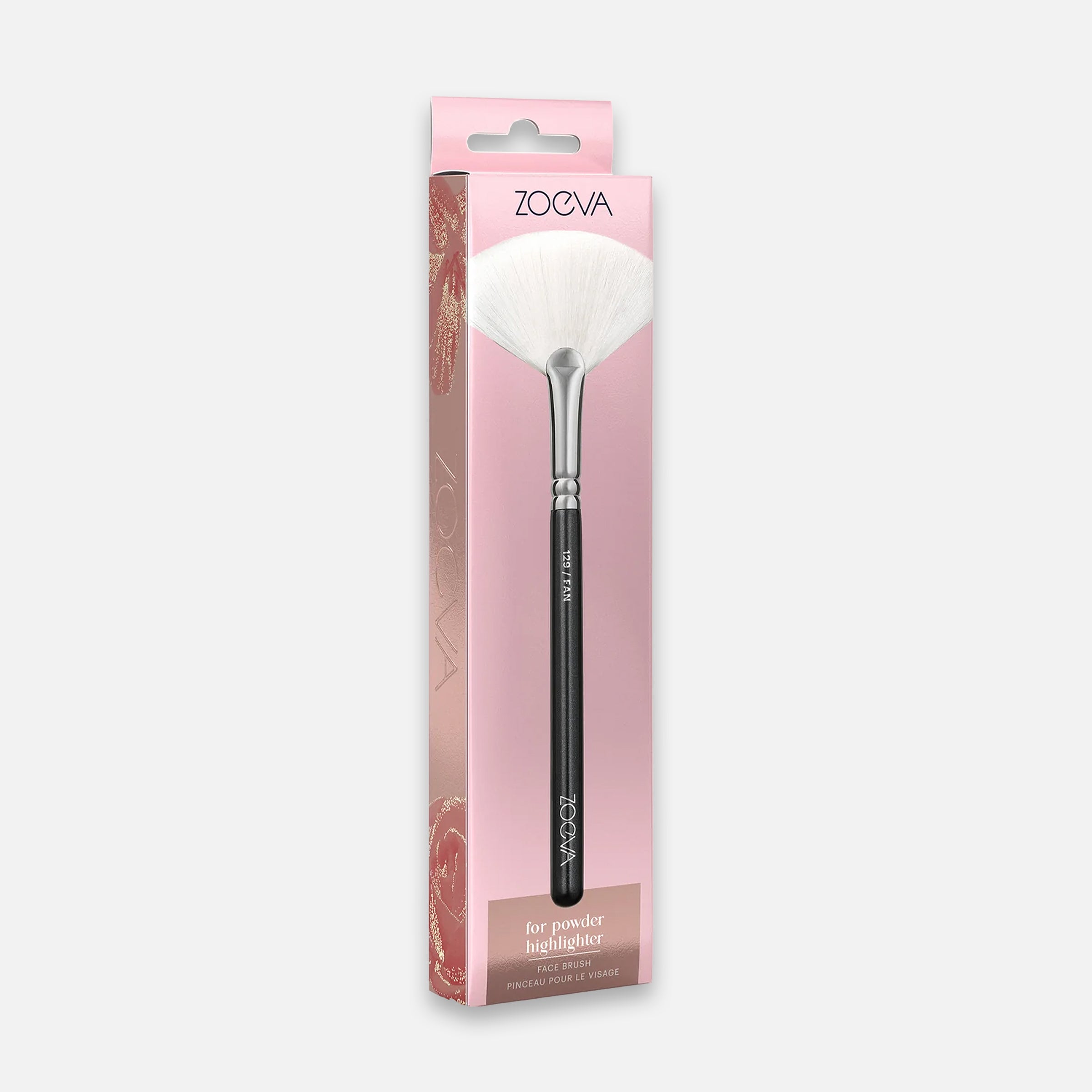 ZOEVA - 129 Fan Pinsel - FACE BRUSH