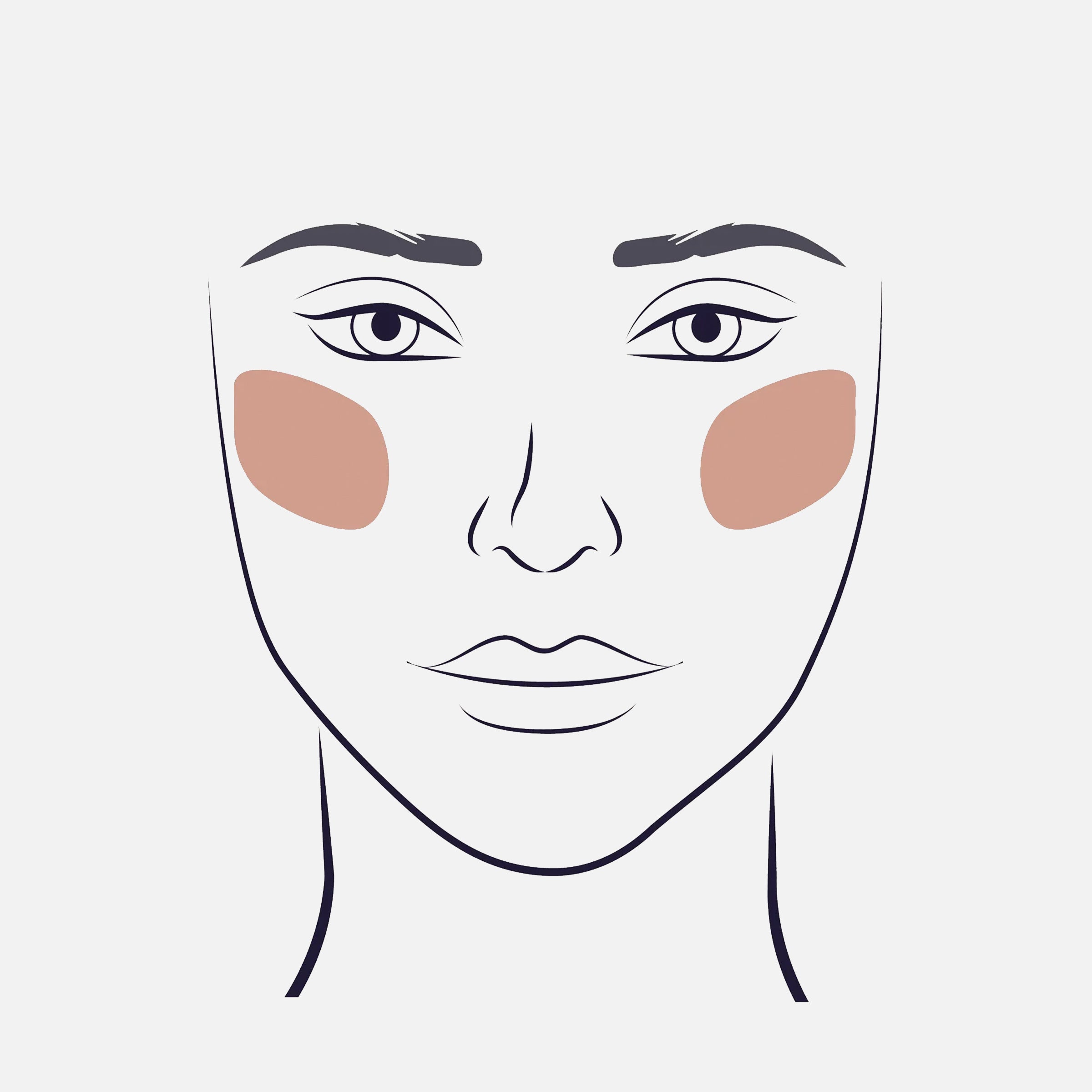 ZOEVA - 129 Fan Pinsel - FACE BRUSH