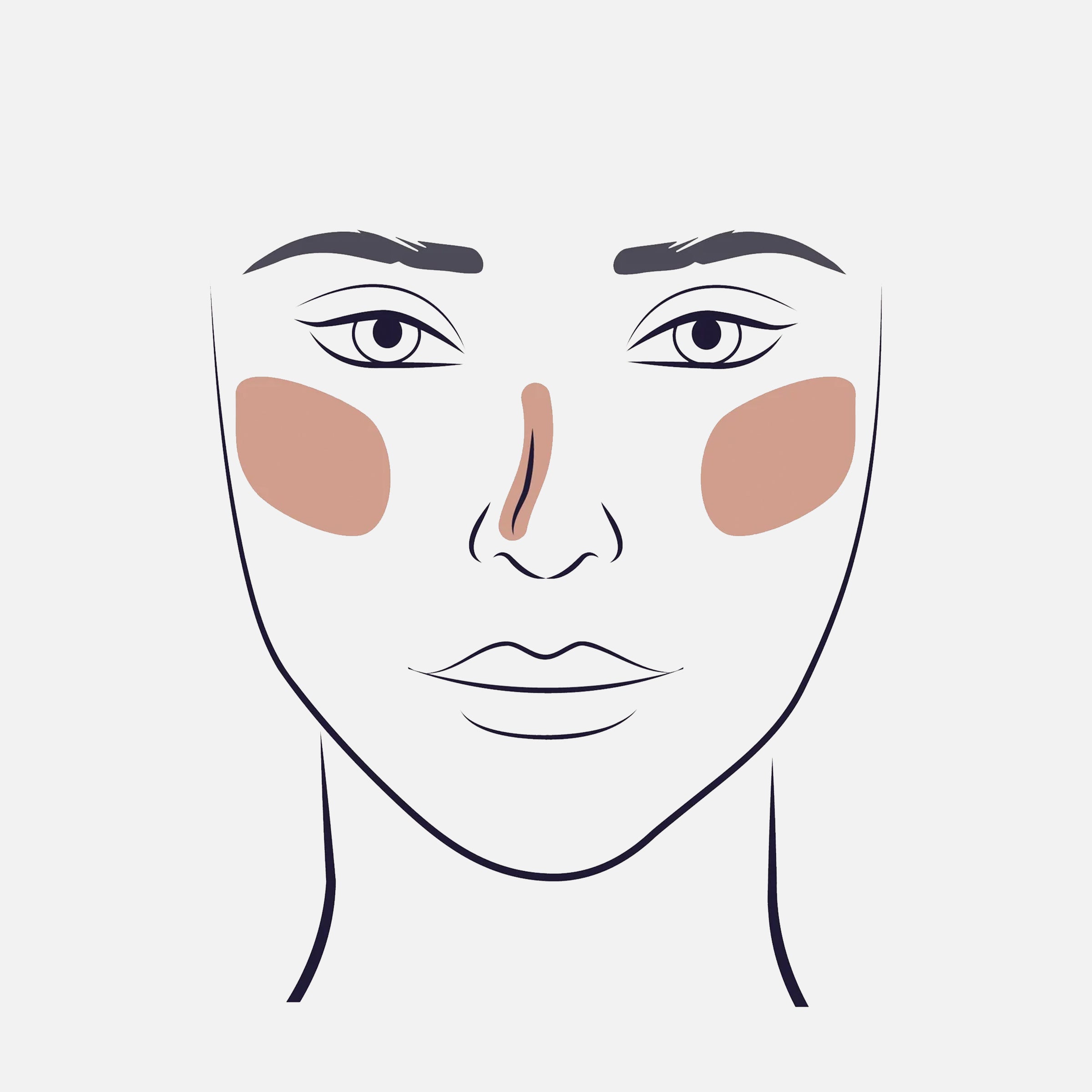 ZOEVA - 132 Highlight Blender Pinsel - FACE BRUSH