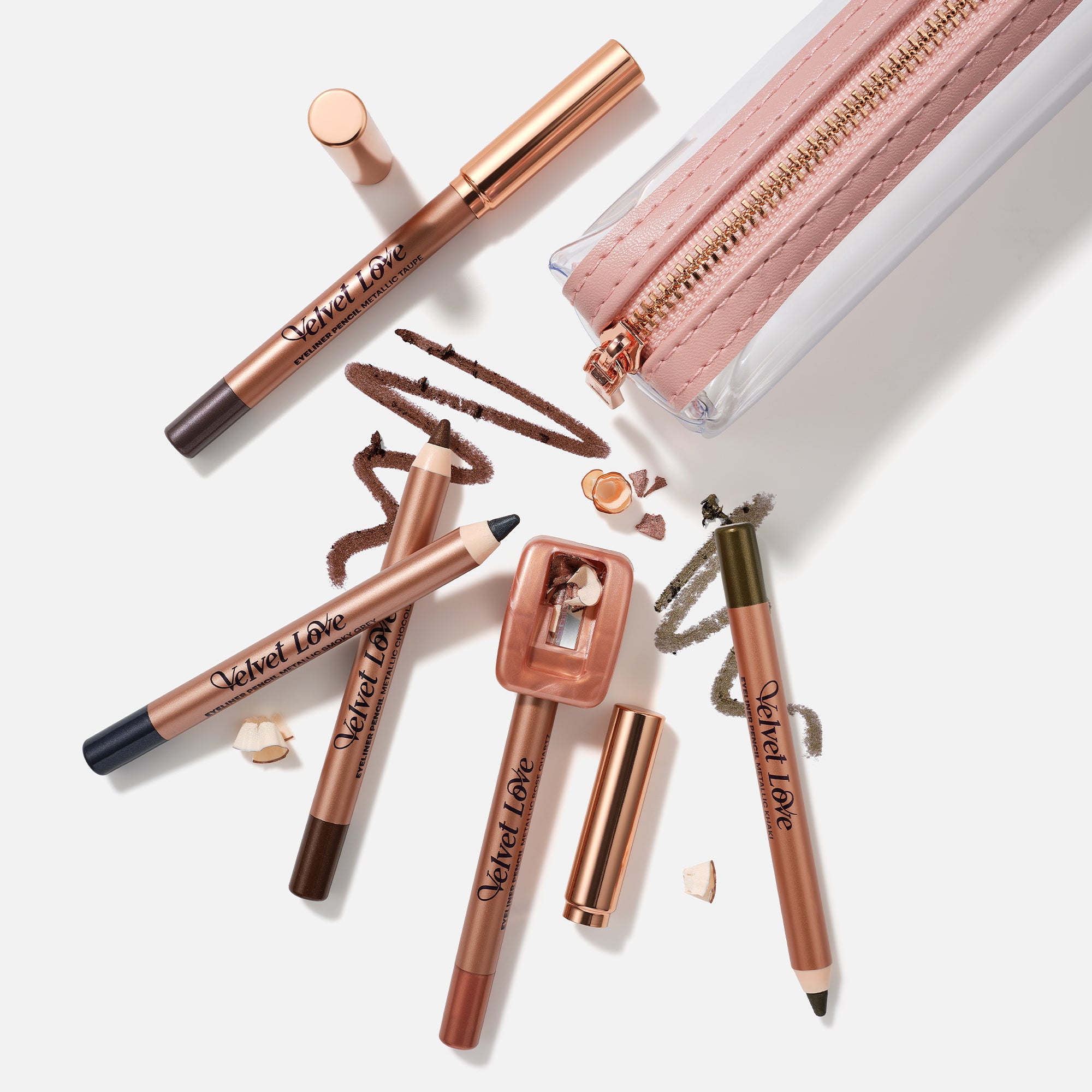 ZOEVA - Velvet Love Eyeliner Pencil Summer Discovery Kit (Travel Size) - EYELINER