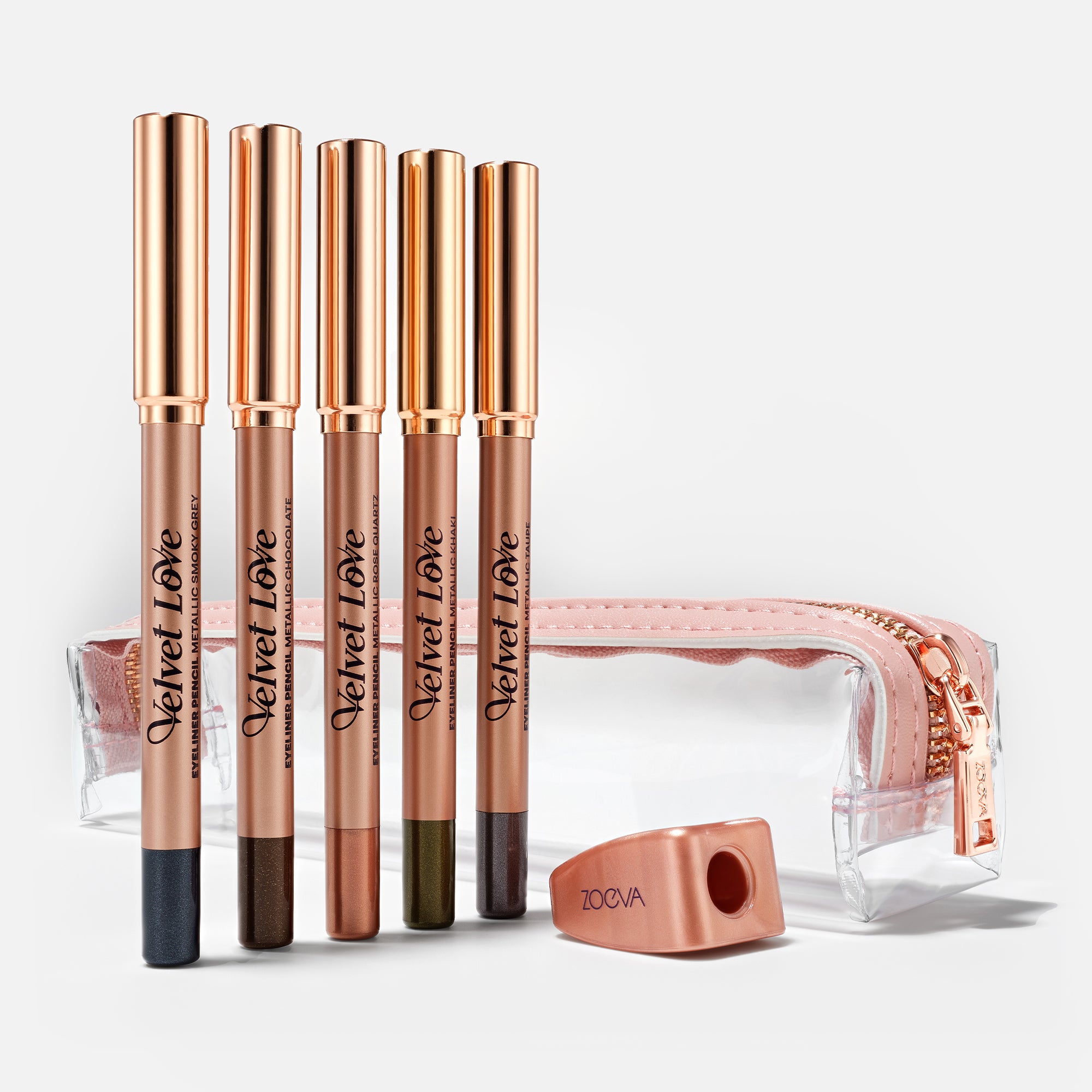 ZOEVA - Velvet Love Eyeliner Pencil Summer Discovery Kit (Travel Size) - EYELINER