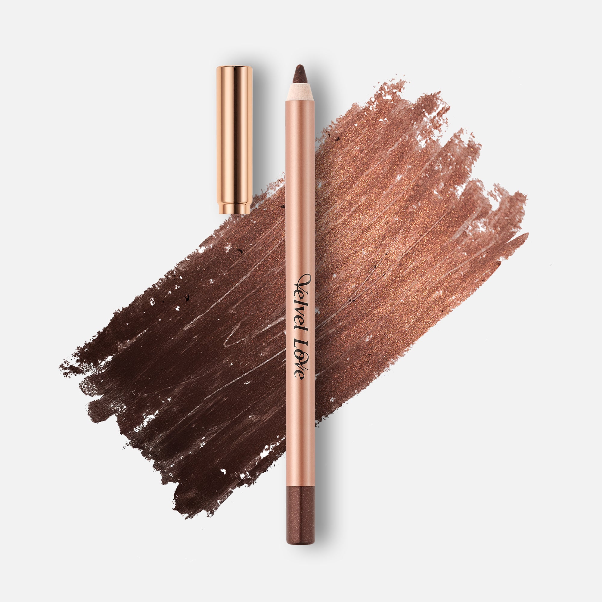 ZOEVA - Velvet Love Eyeliner Pencil (Metallic Cocoa) - EYELINER