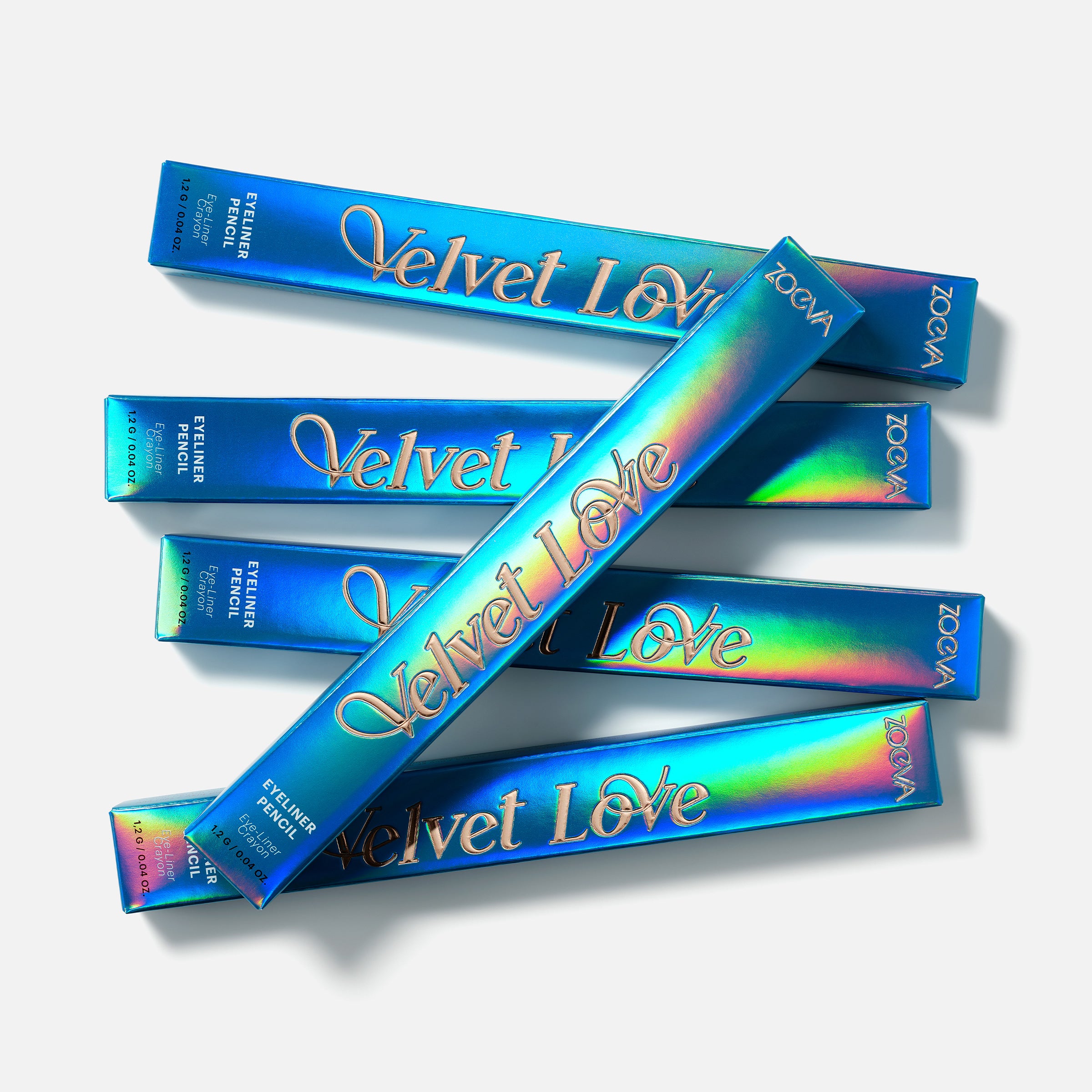 ZOEVA - Velvet Love Eyeliner Pencil (Metallic Azure Blue) - EYELINER