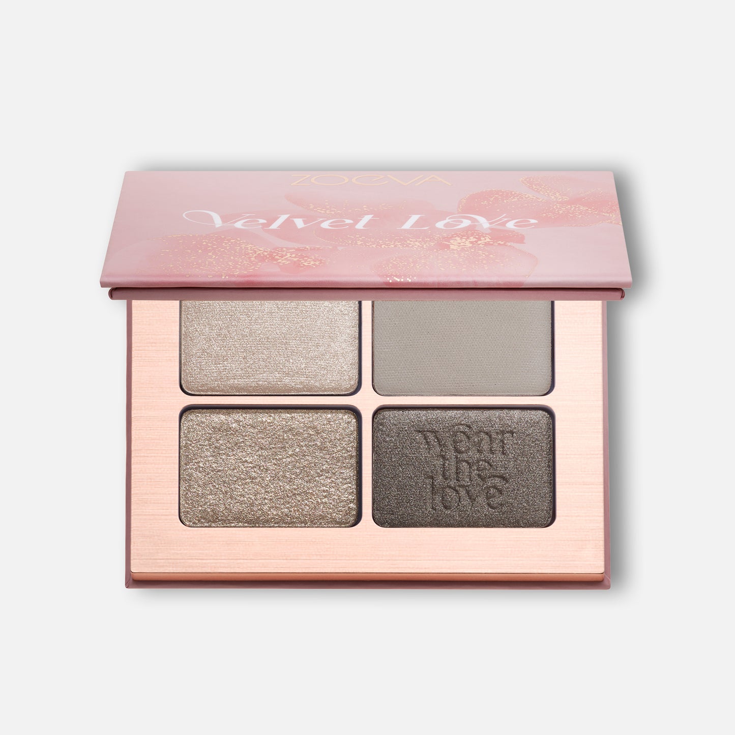Velvet Love Eyeshadow Quad Palette (Smoky Sultry Eyes) Expanded Image 1