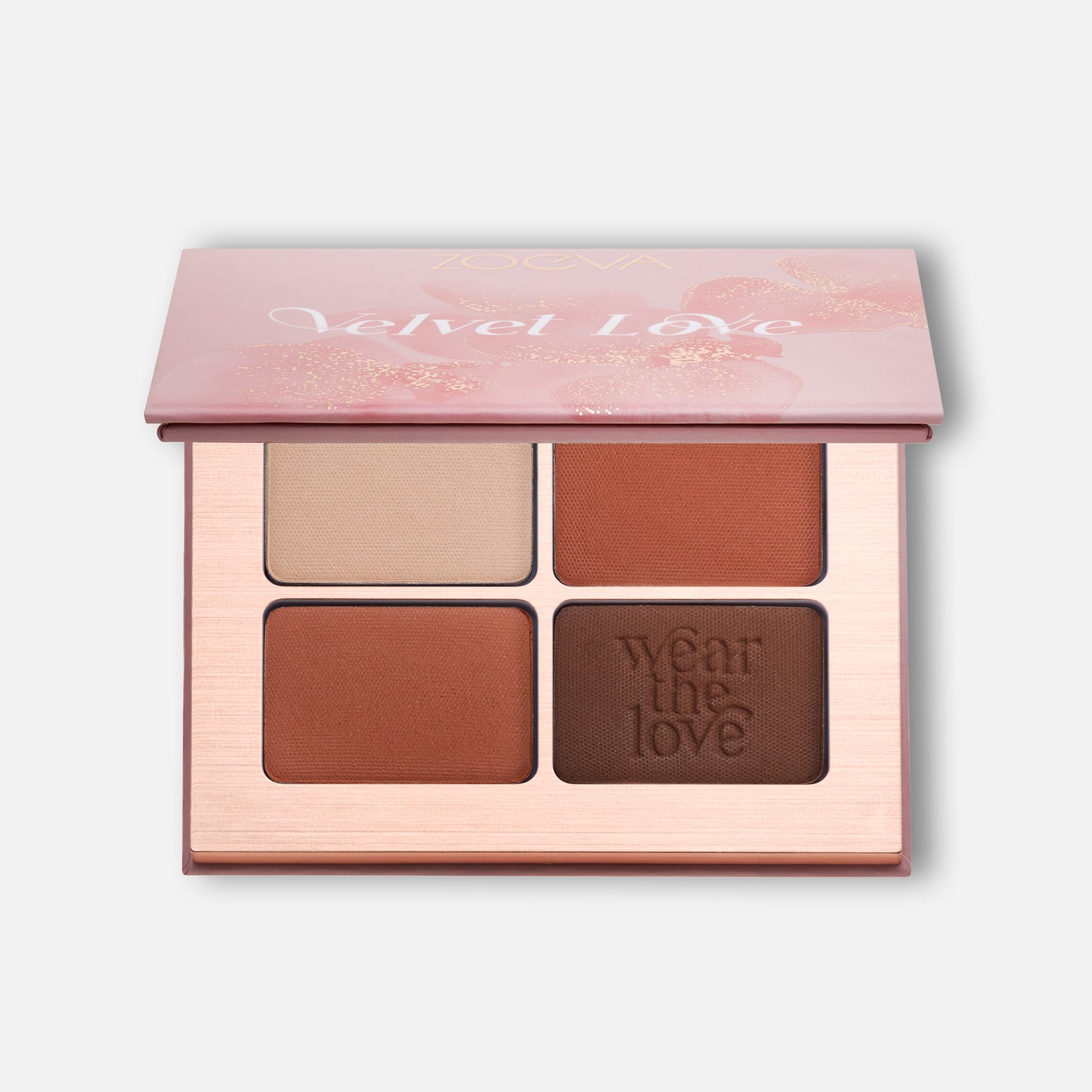 Velvet Love Eyeshadow Quad Palette (Easy Nude Eyes) Expanded Image 1