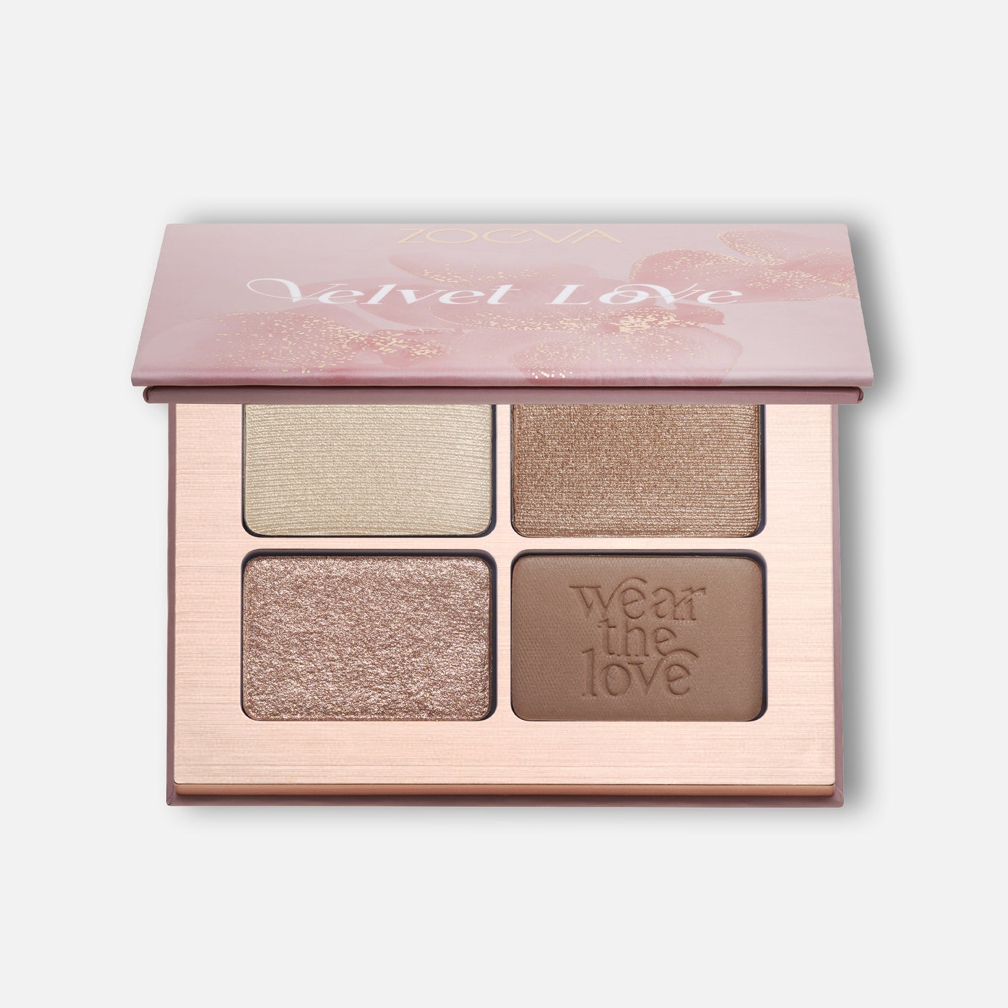 Velvet Love Eyeshadow Quad Palette (Beautiful Bright Eyes) Expanded Image 1