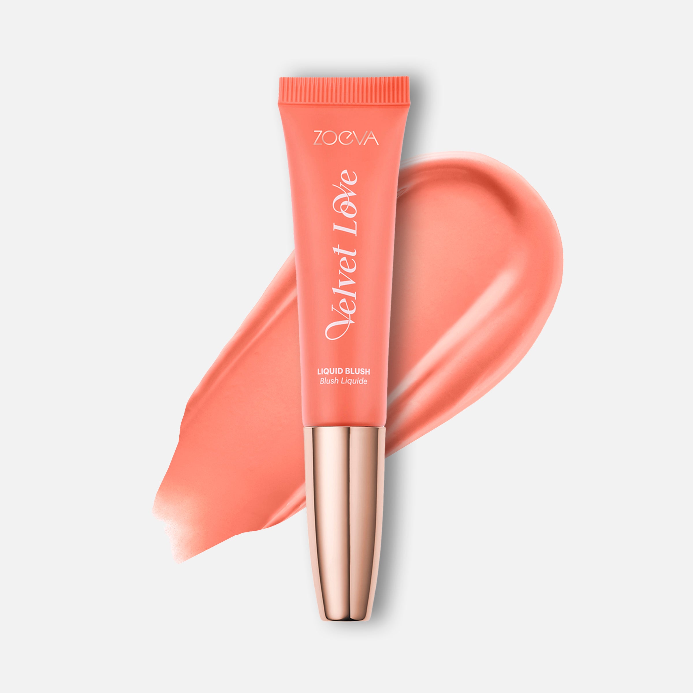ZOEVA - Velvet Love Liquid Blush (Peach Velvet) - BLUSH