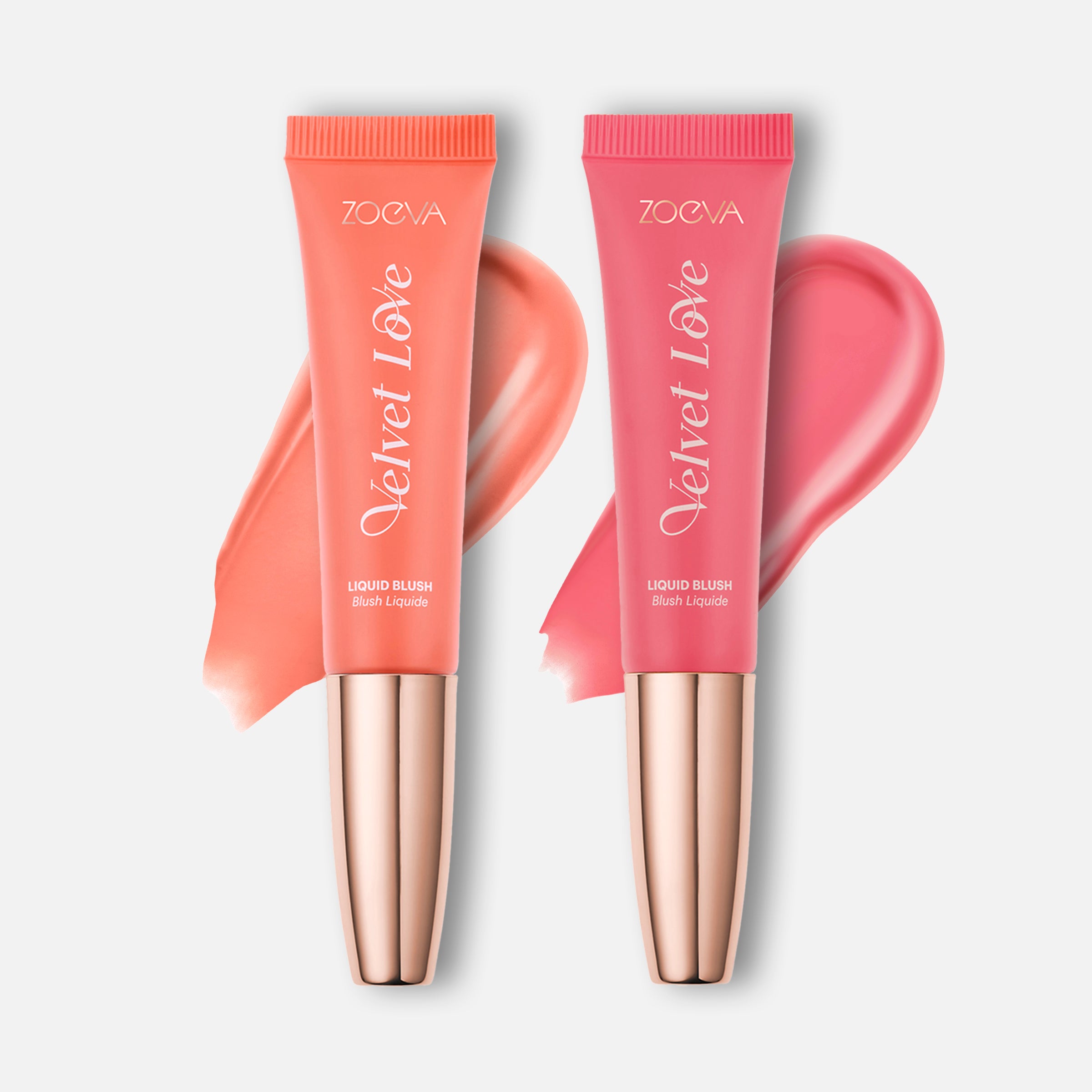 ZOEVA - Velvet Love Liquid Blush (Peach Velvet) - BLUSH