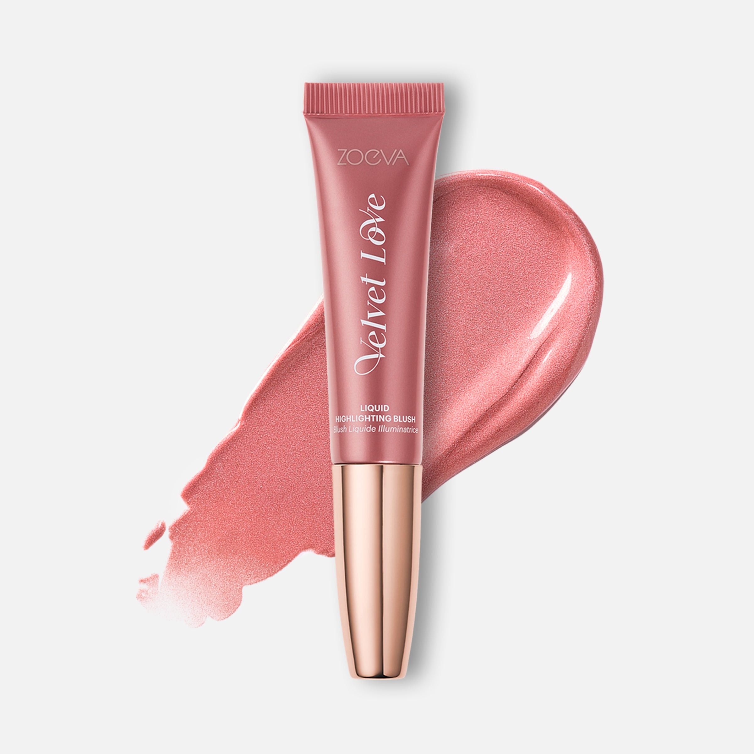 ZOEVA - Velvet Love Liquid Highlighting Blush (Pink Nectar) - BLUSH