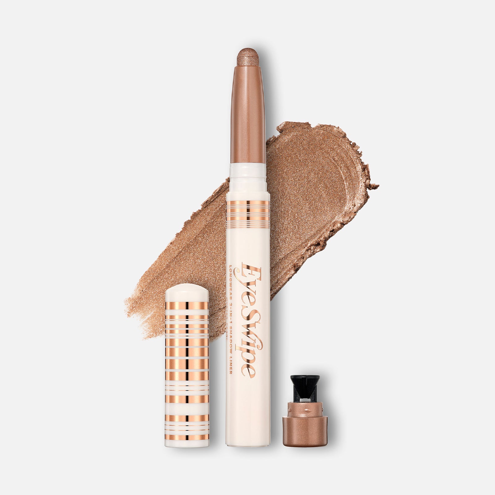 ZOEVA - Eye Swipe Longwear 2-in-1 Shadow Liner (Oyster Pearl) - EYELINER