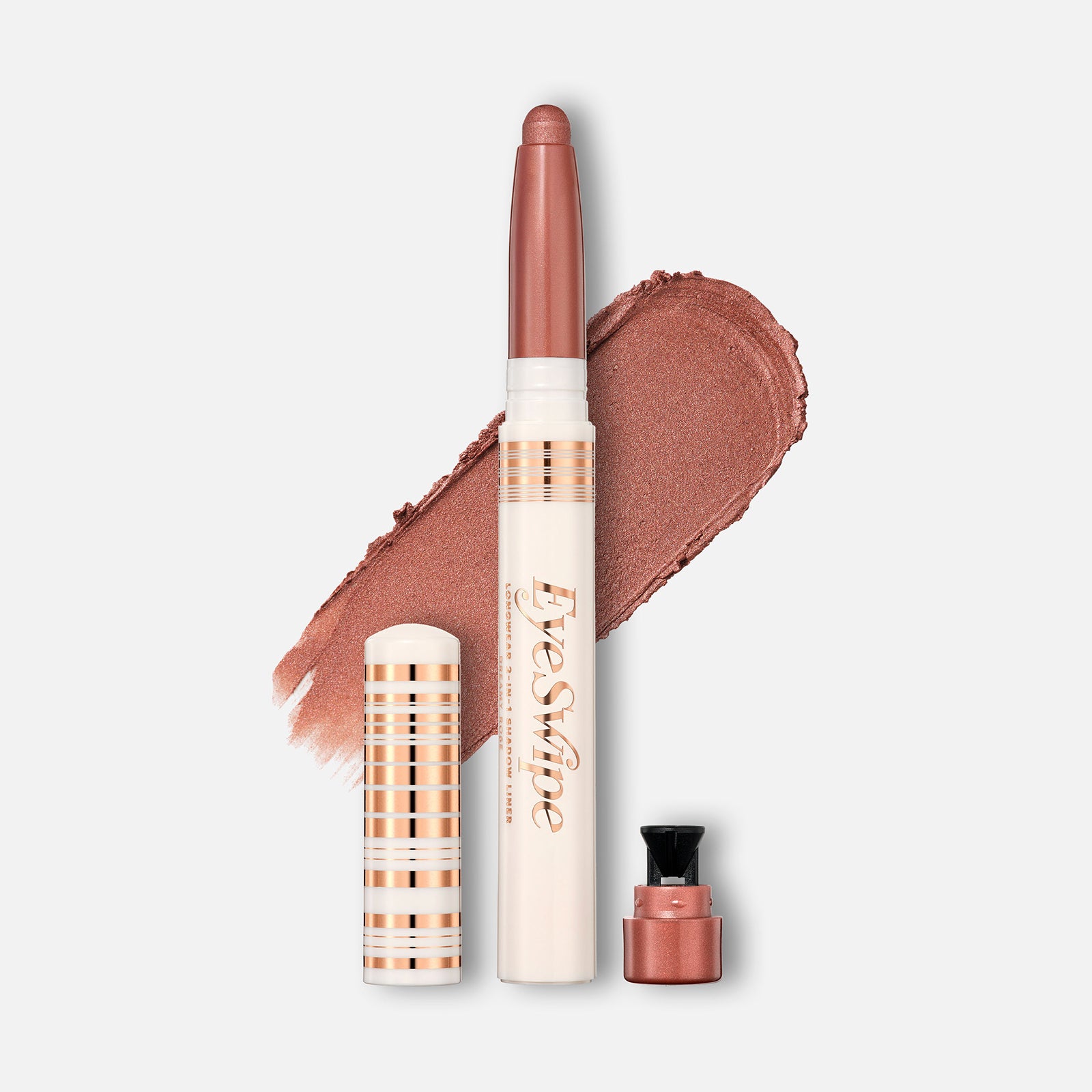 ZOEVA - Eye Swipe Longwear 2-in-1 Shadow Liner (Dreamy Rose) - EYELINER