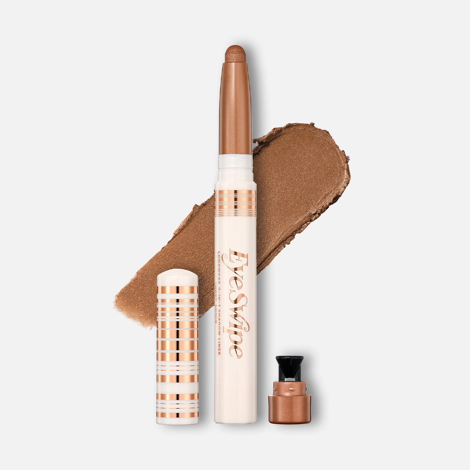 ZOEVA - Eye Swipe Longwear 2-in-1 Shadow Liner (Lucky Amber) - EYELINER