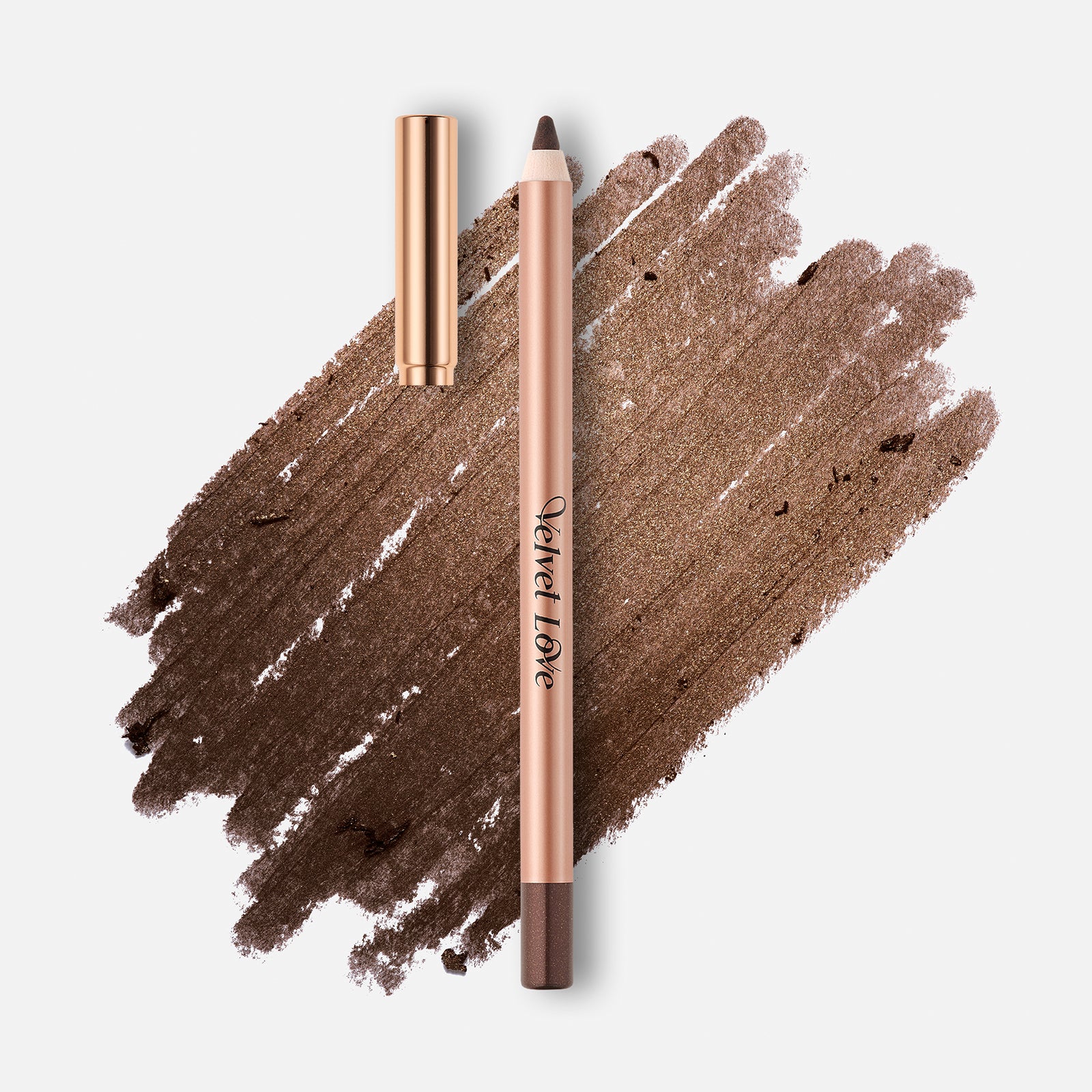 ZOEVA - Velvet Love Eyeliner Pencil (Metallic Chocolate) - EYELINER