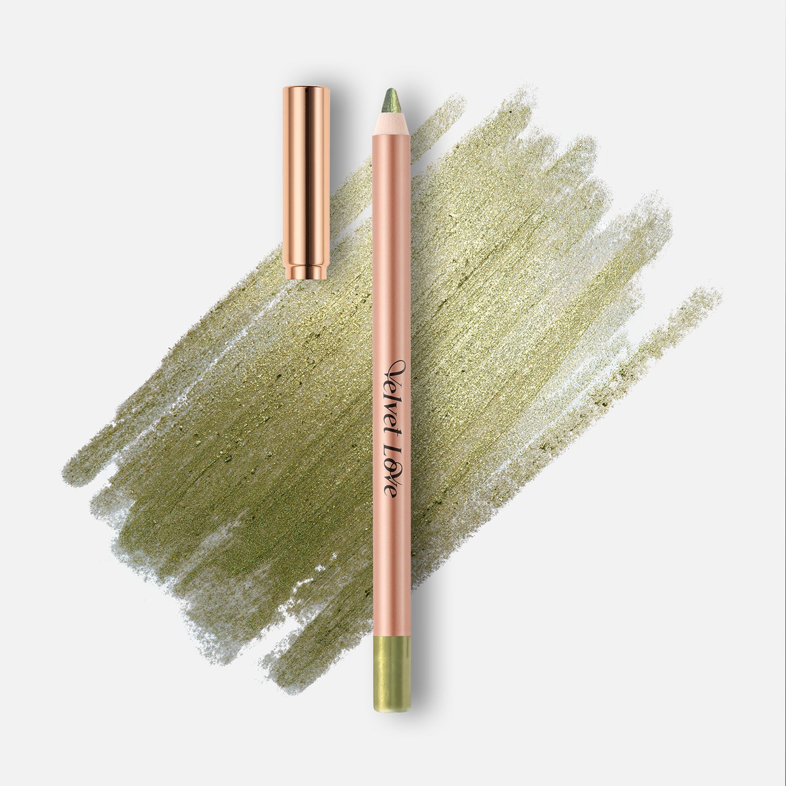 ZOEVA - Velvet Love Eyeliner Pencil (Metallic Lime Quartz) - EYELINER