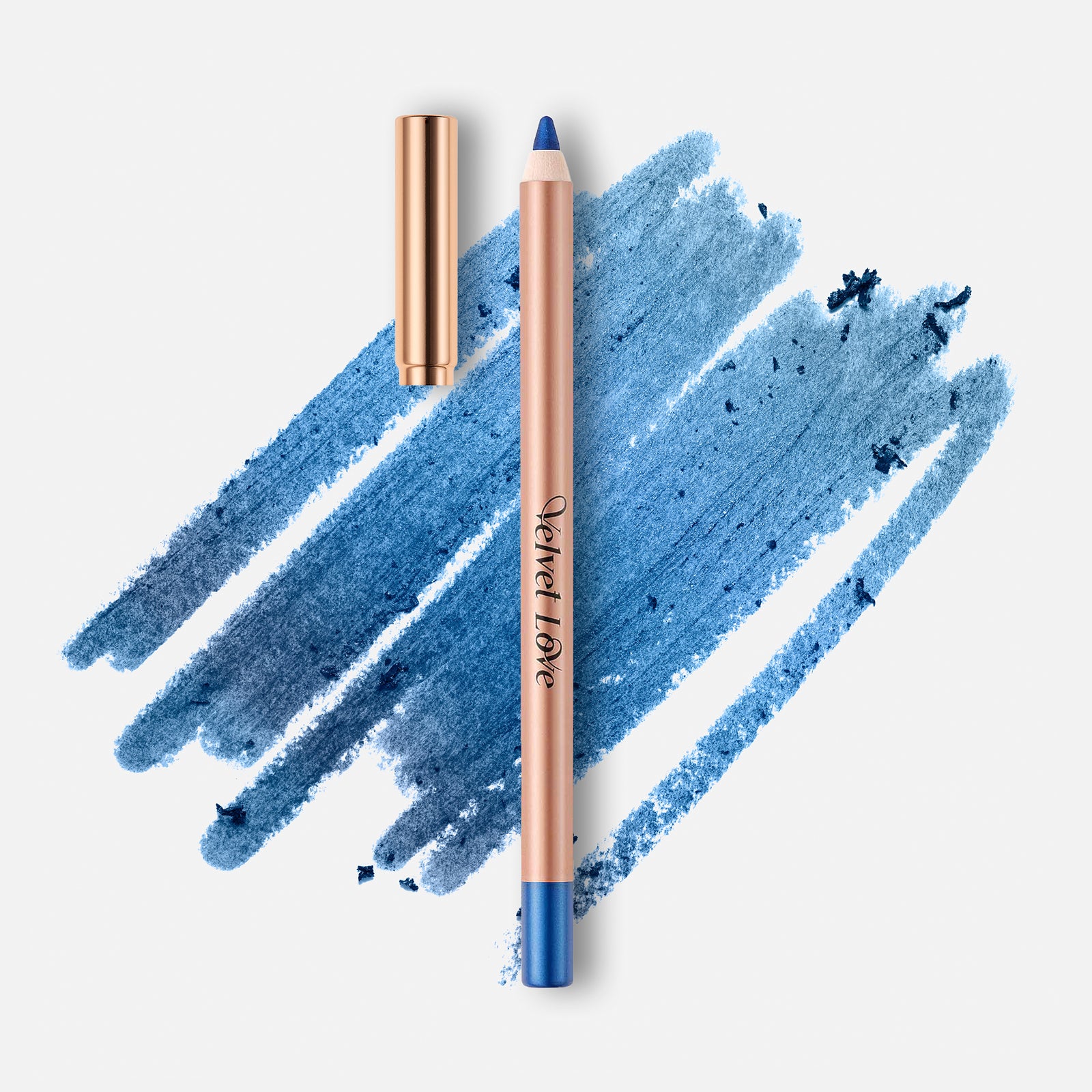 ZOEVA - Velvet Love Eyeliner Pencil (Metallic Marine Blue) - EYELINER