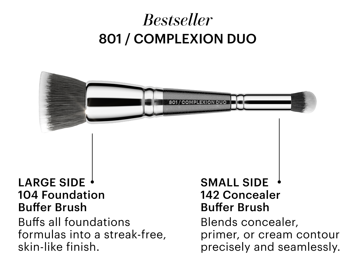 801 Complexion Duo Pinsel
