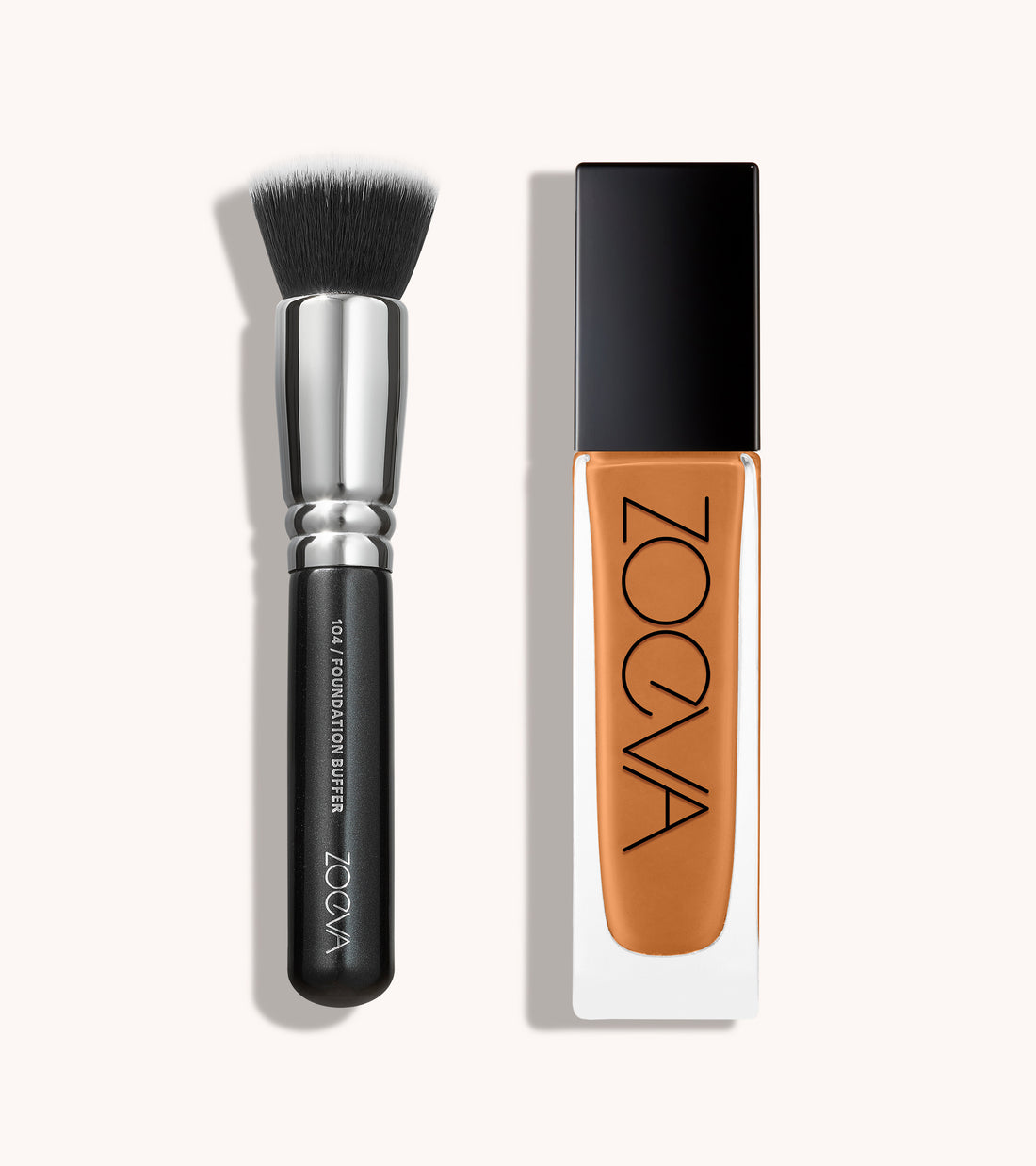 zoeva foundation buffer brush perfect pair