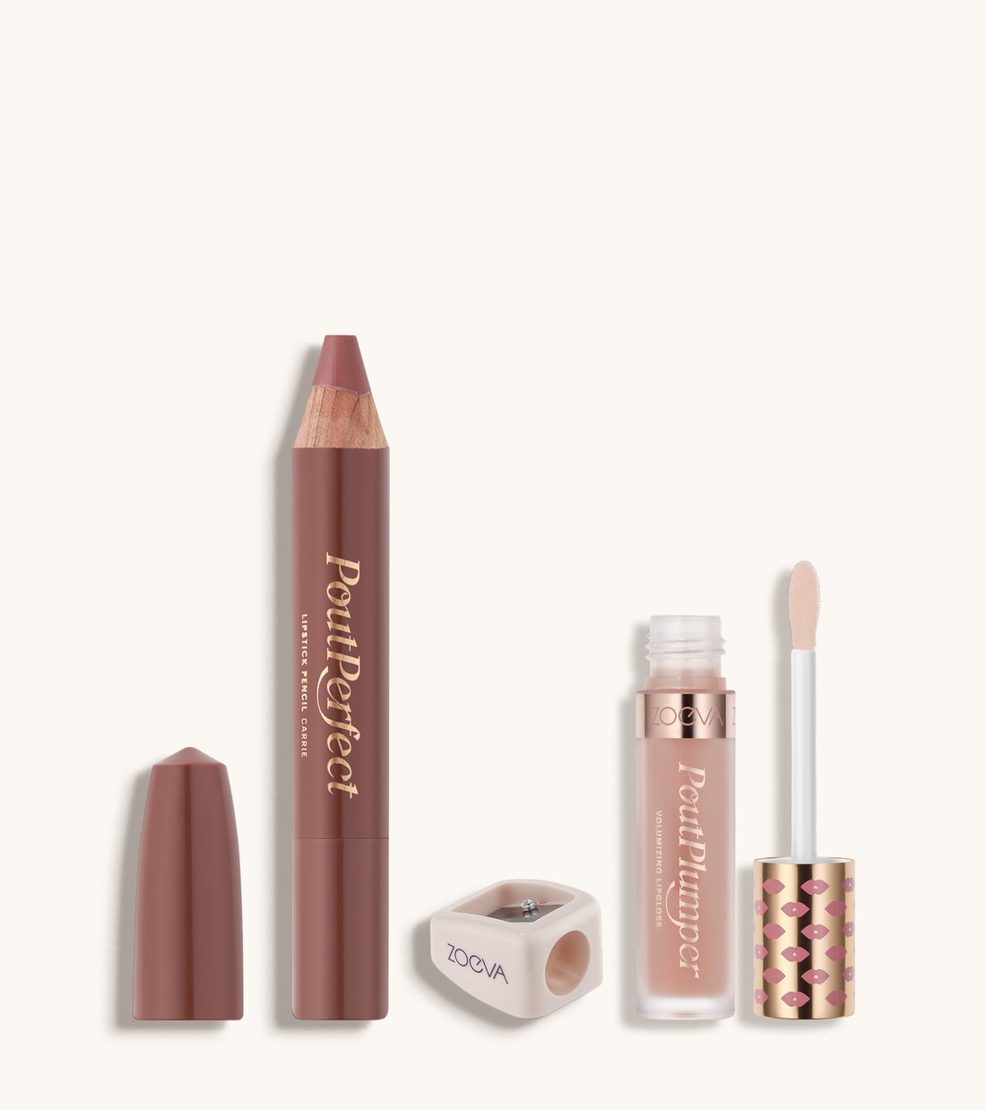 zoeva pout perfect lipstick carrie perfect pair