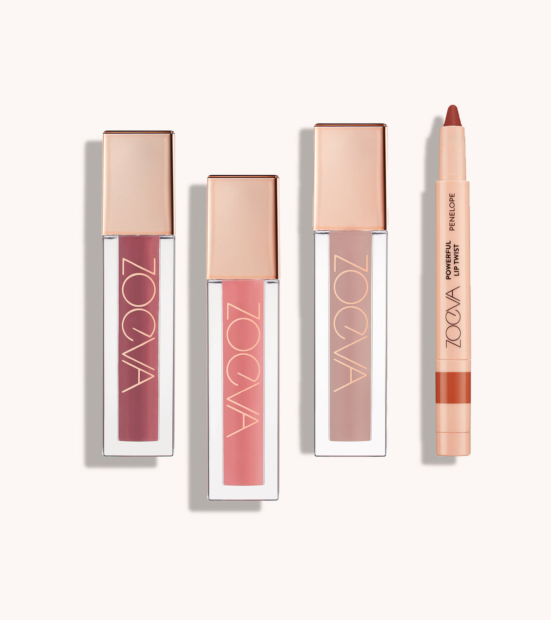 zoeva powerful lip shine perfect pair