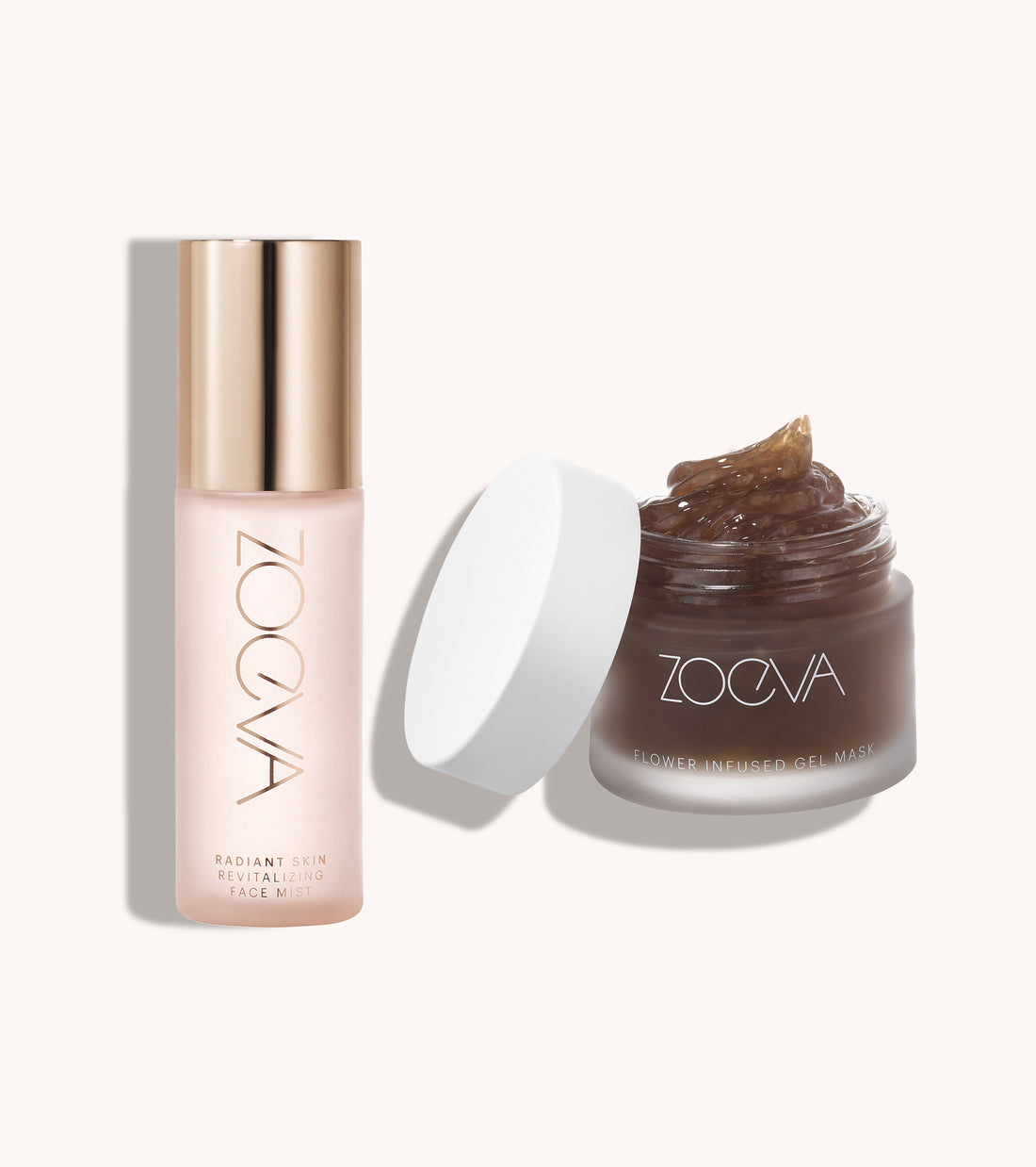 zoeva radiant skin revitalizing face mask perfect pair