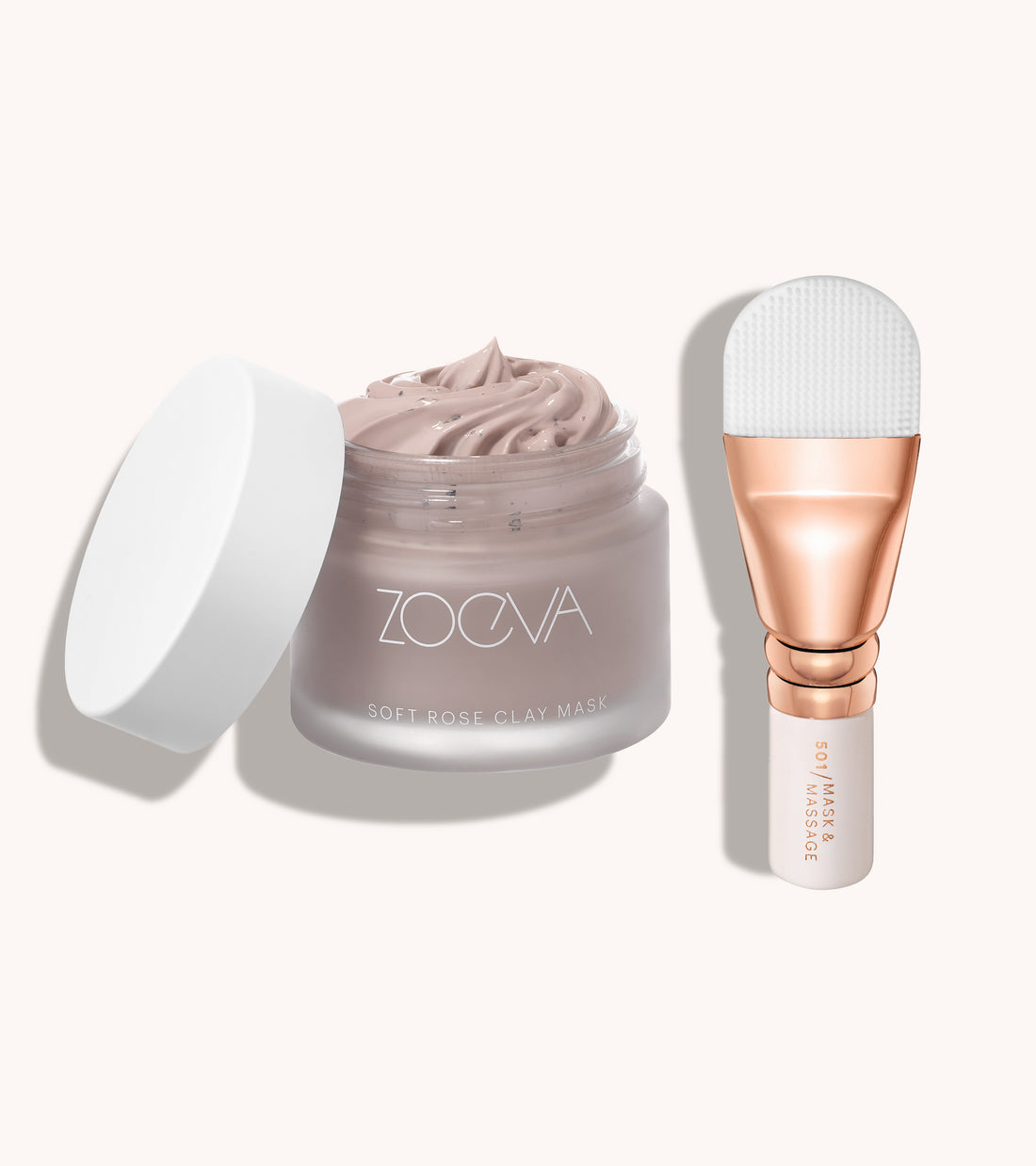 zoeva soft rose clay mask perfect pair