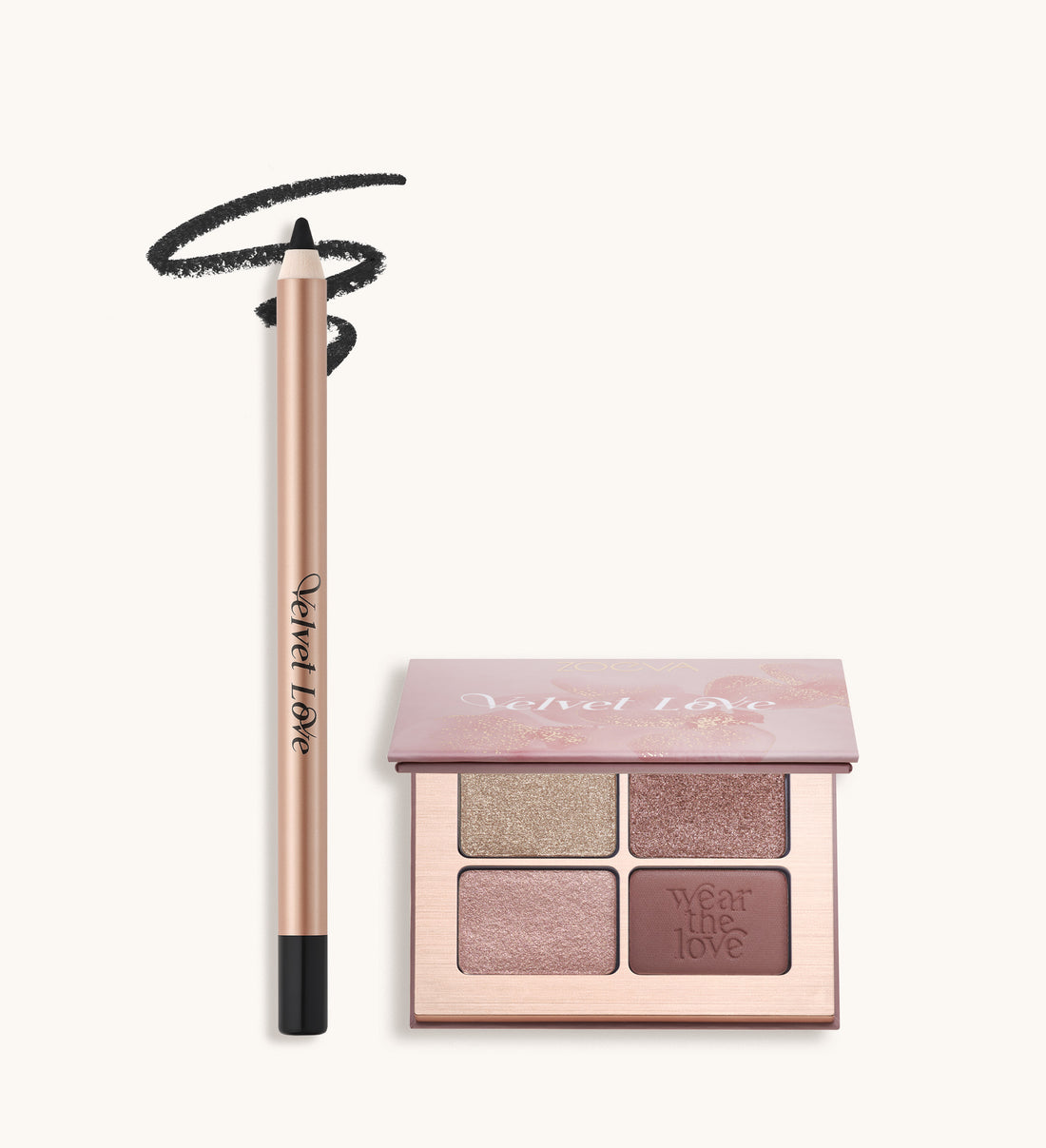 zoeva velvet love eyeliner pencil perfect black perfect pair