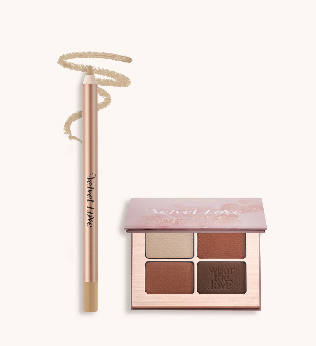 zoeva velvet love eyeliner pencil perfect nude perfect pair