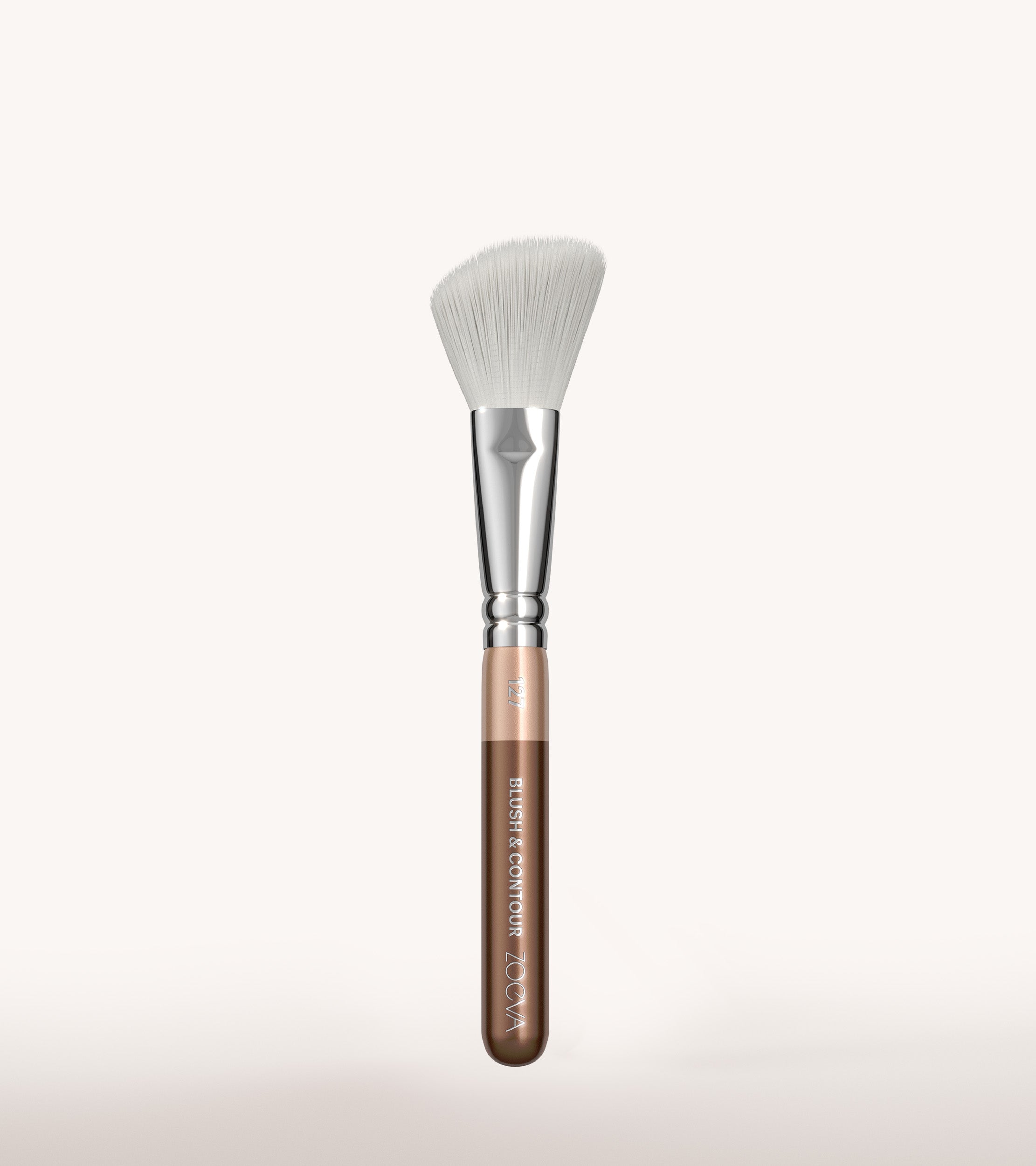 ZOEVA - 127 Blush & Contour Pinsel (Light Chocolate) - FACE BRUSH