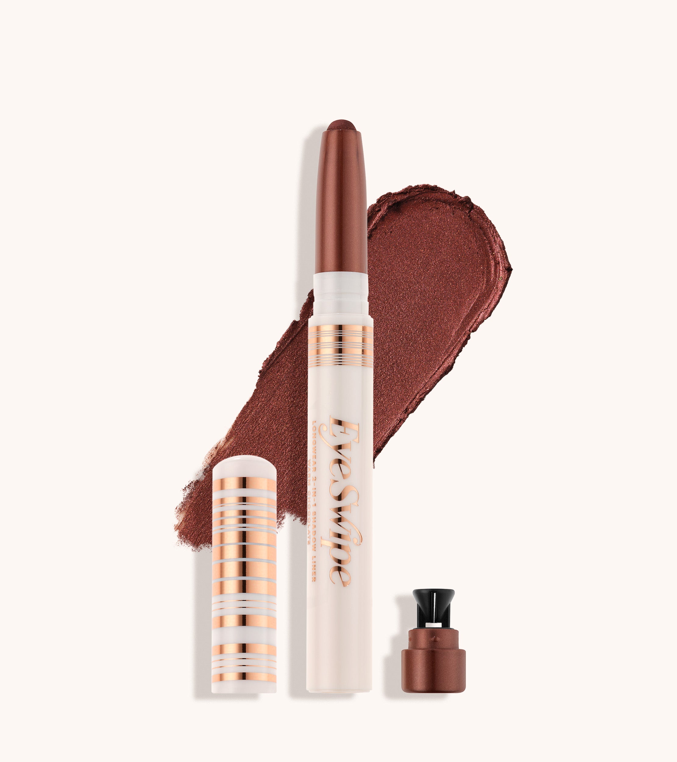 ZOEVA - Eye Swipe Longwear 2-in-1 Shadow Liner (Warm Chocolate) -