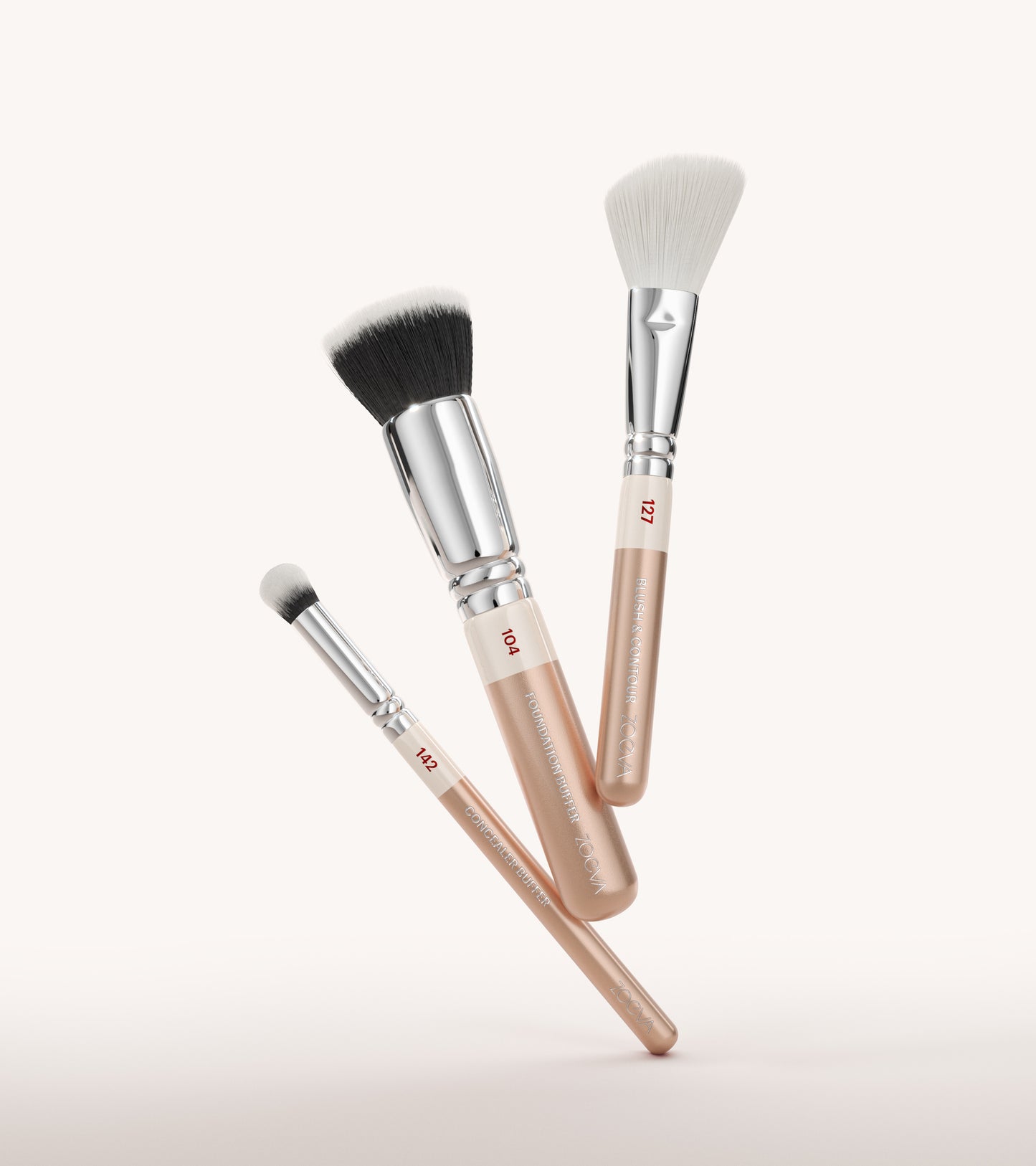 The Everyday Essentials Brush Kit (Champagne) Expanded Image 1
