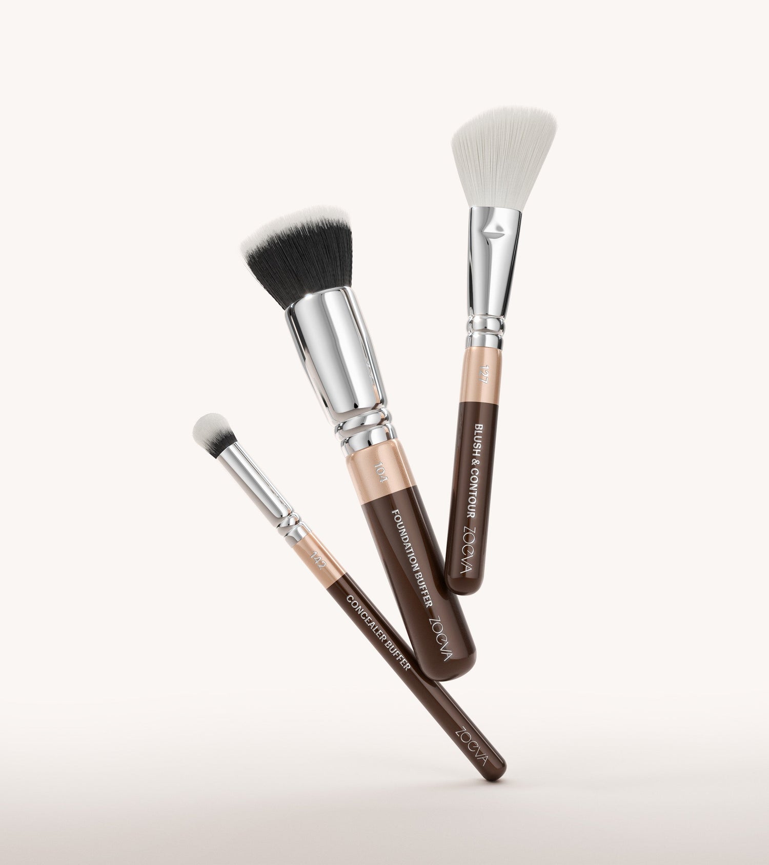 The Complete Brush Set & Shoulder Strap (Chocolate) Main Image featured