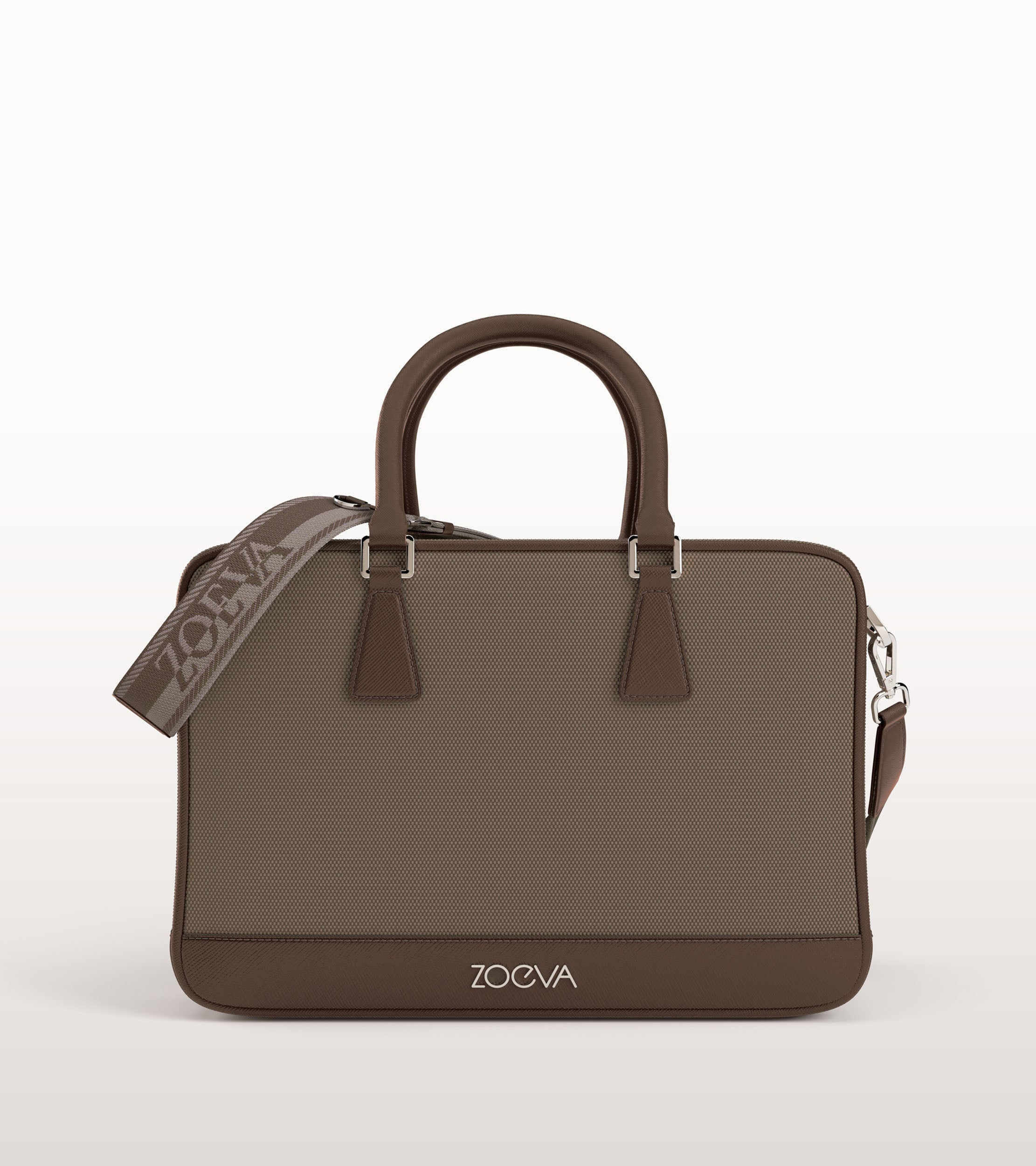 ZOEVA - The Zoe Bag & The Complete Pinselset (LIGHT CHOCOLATE) - BRUSH SET
