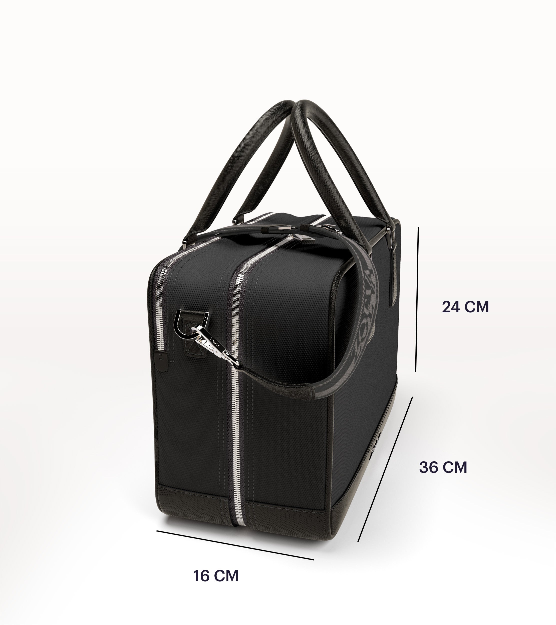 ZOEVA - The Zoe Bag & The Complete Pincel Set (Black) - BRUSH SET