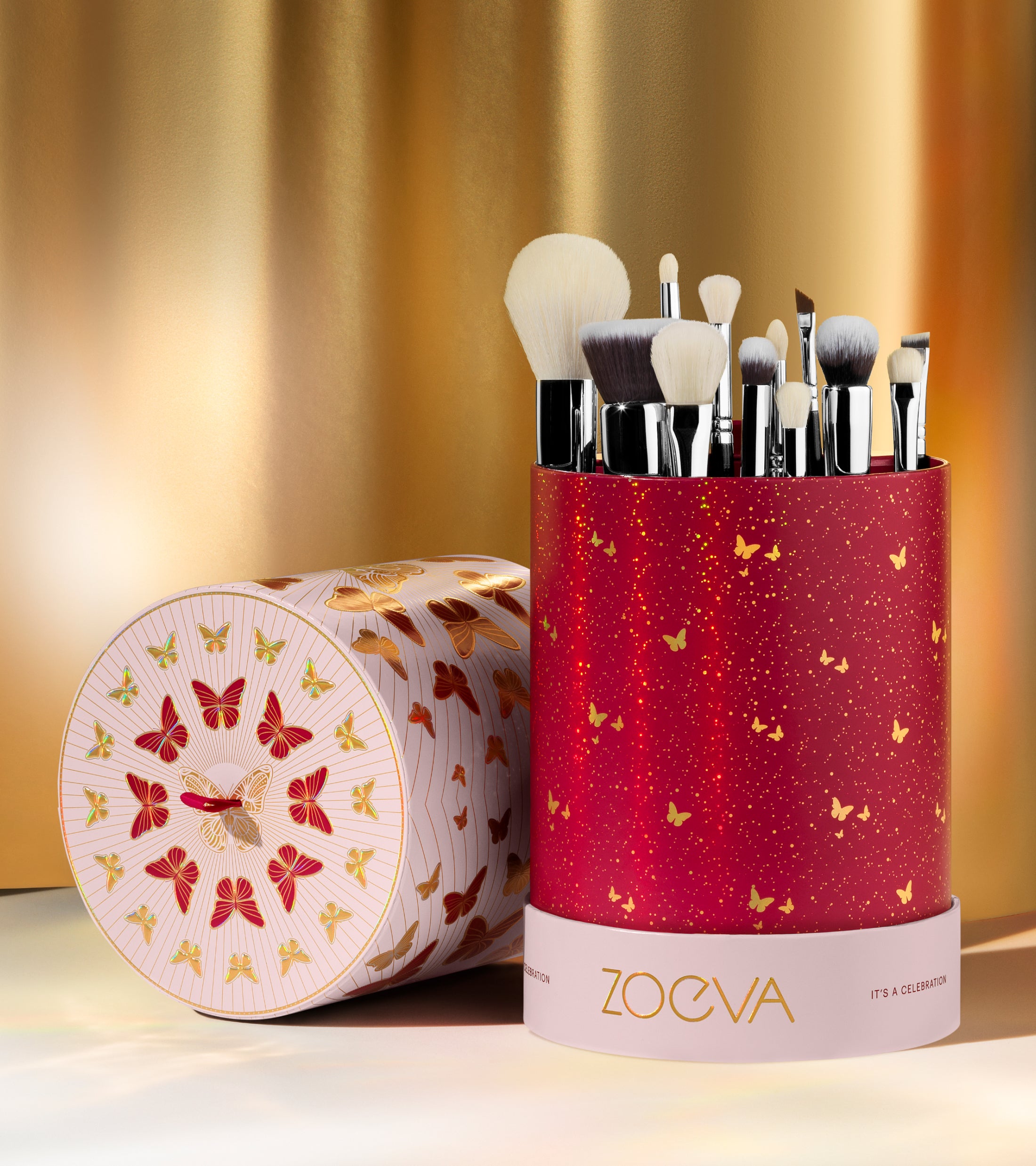ZOEVA - It's a Celebration Brush Vault - BRUSH SET