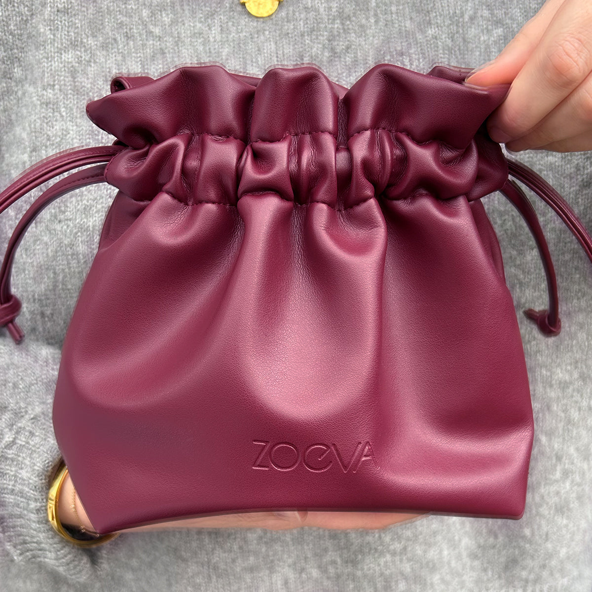 Dumpling Pouch (Bordeaux)