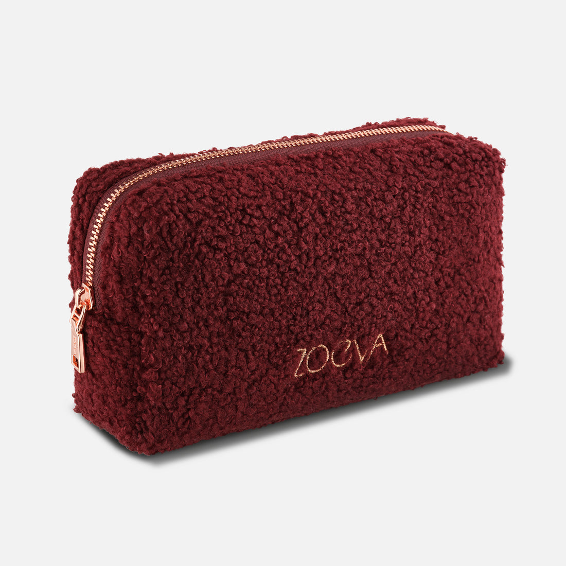 Teddy Pouch Bag (Flat) (Bordeaux)