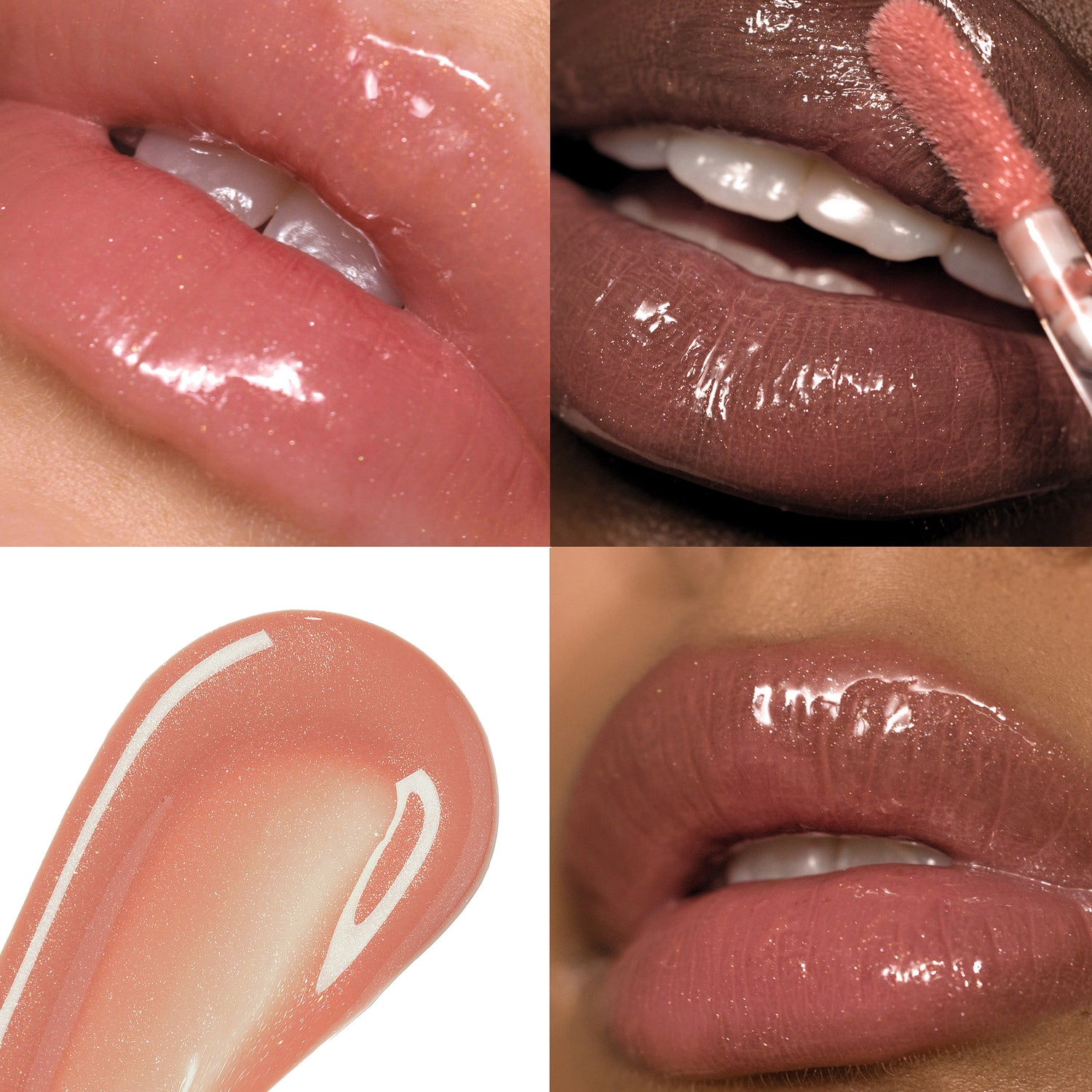 Pout Glaze High-Shine-Hyaluronic Lip Gloss (Gailey) Main Image featured