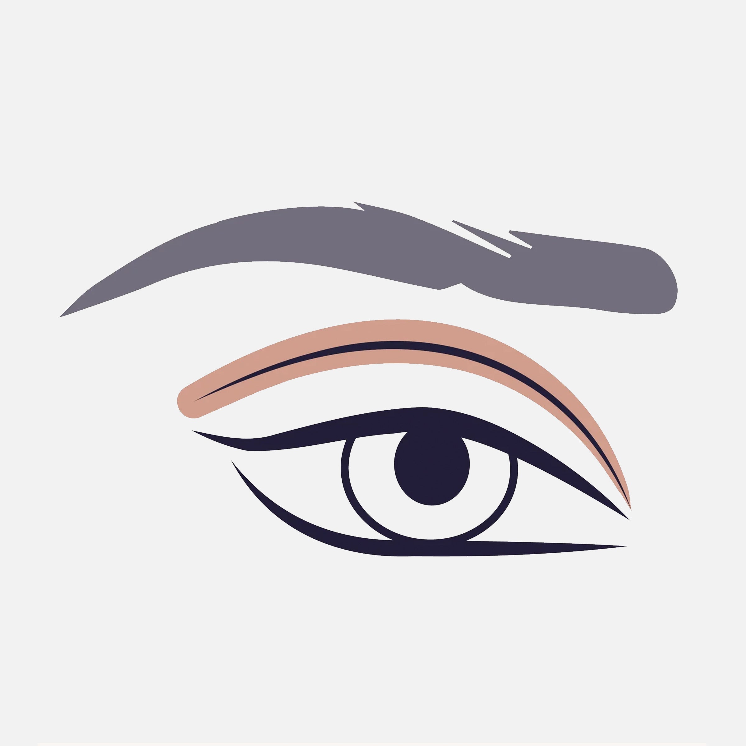 231 Detail Crease Definer Pinsel