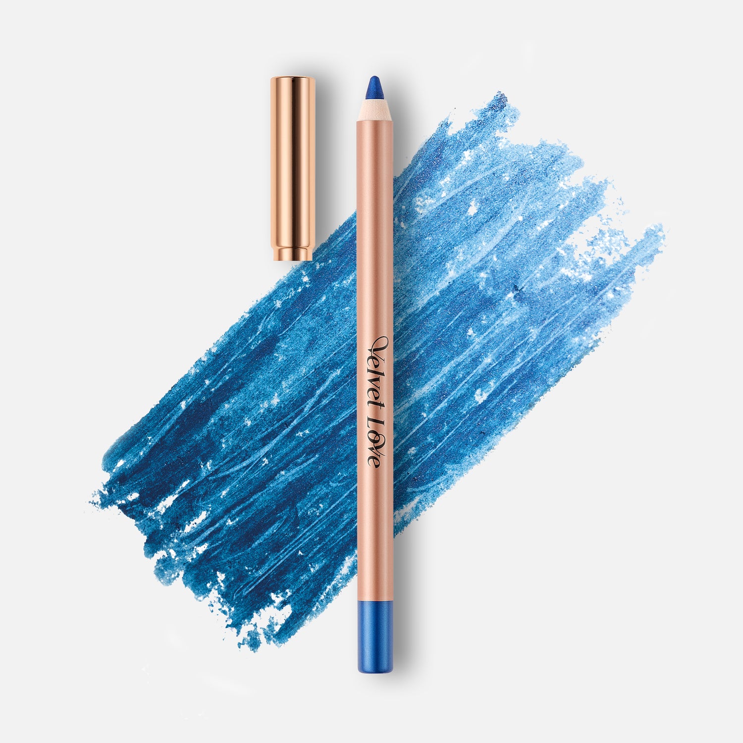 Velvet Love Eyeliner Pencil (Metallic Marine Blue) Main Image featured