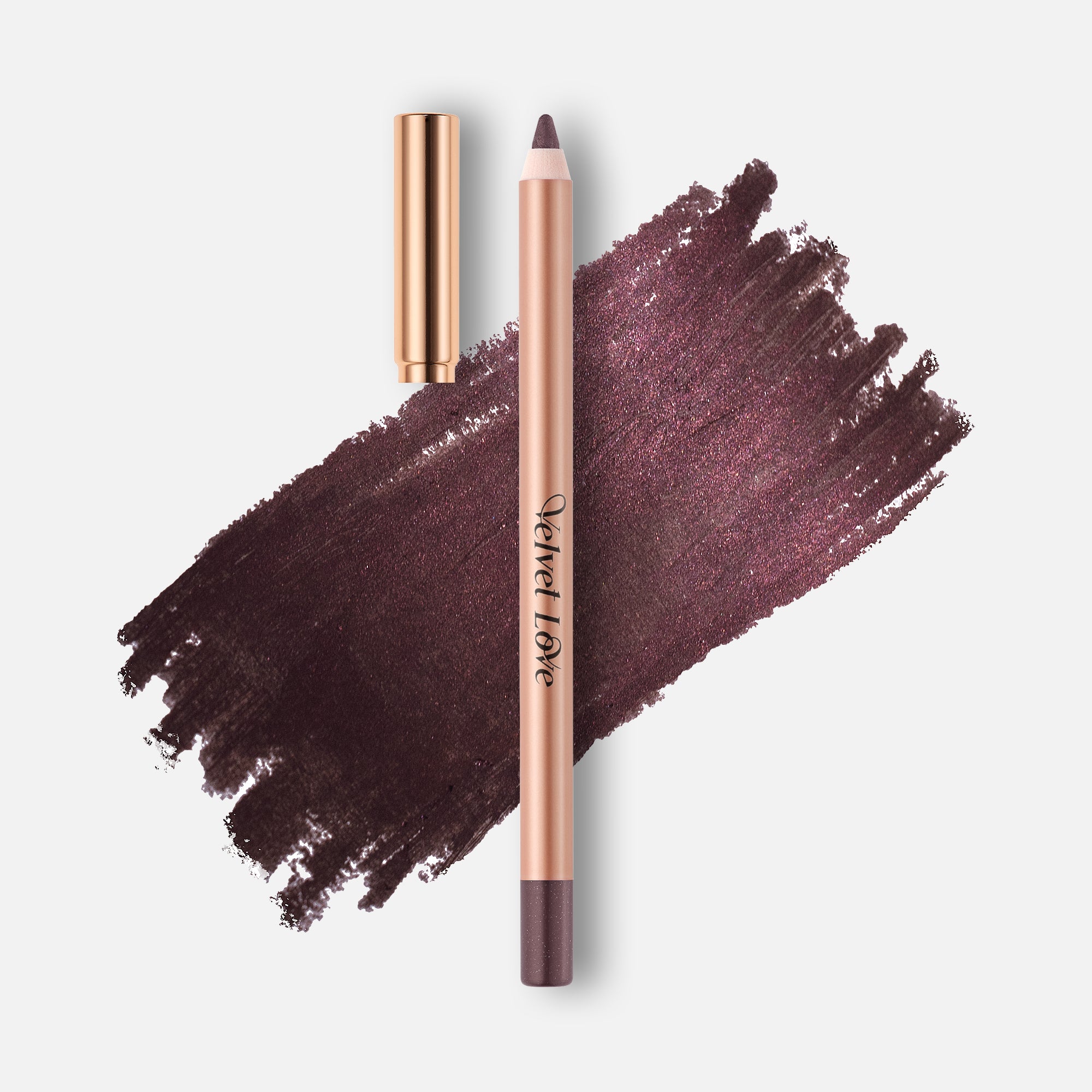 ZOEVA - Velvet Love Eyeliner Pencil (Metallic Aubergine) - EYELINER