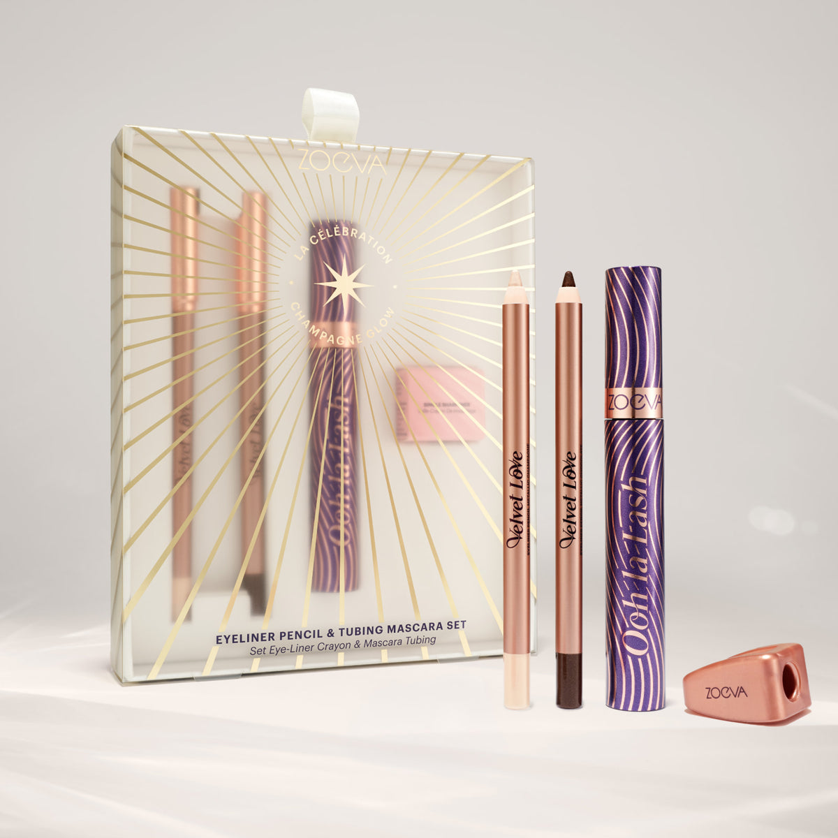 ZOEVA - Eyeliner Pencil & Tubing Mascara Set - 