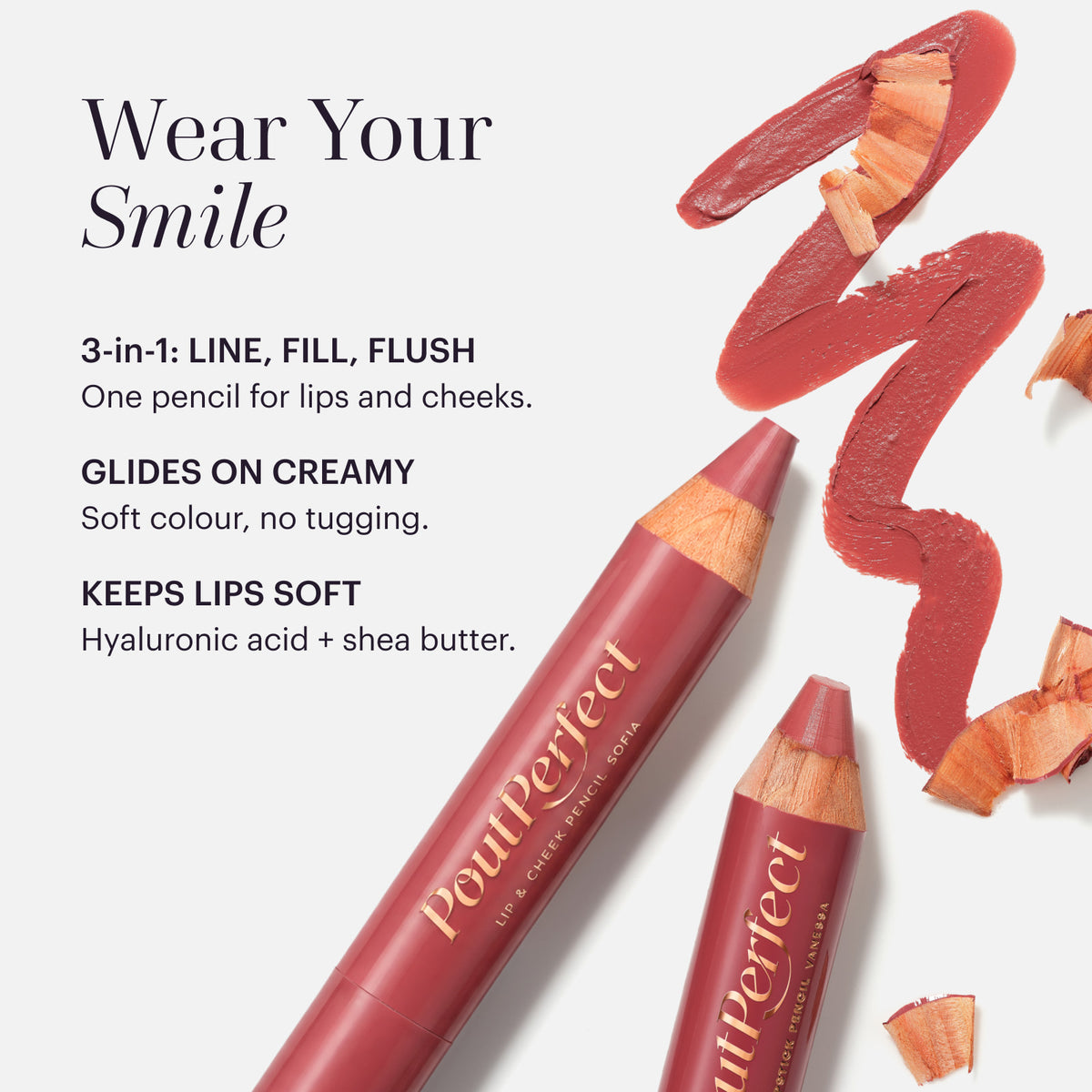 ZOEVA - Lip & Cheek Pencil Set - 