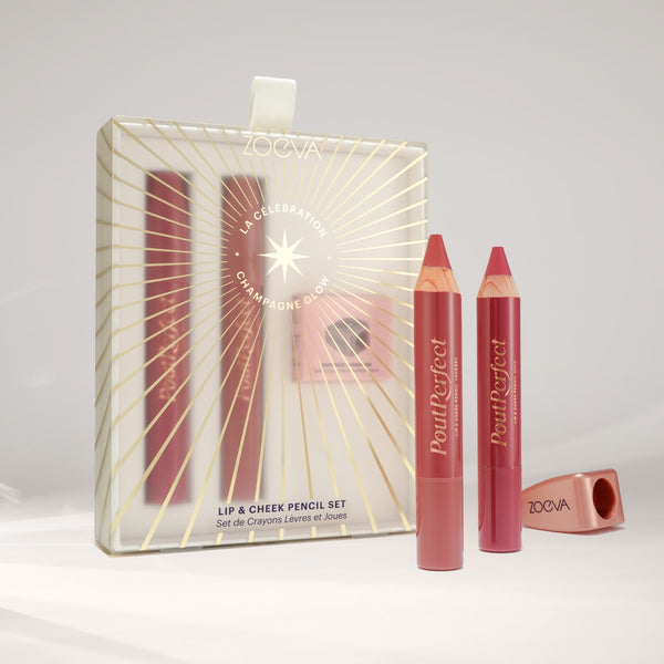 Lip & Cheek Pencil Set