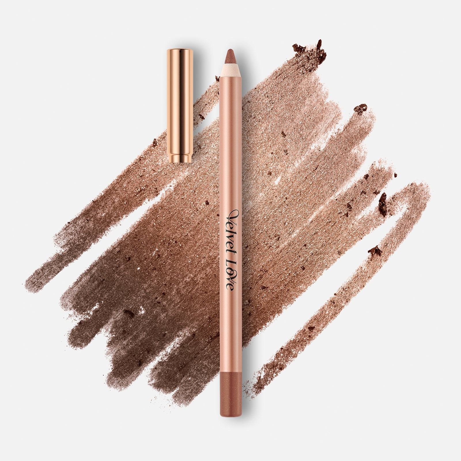 ZOEVA - Velvet Love Eyeliner Pencil (Metallic Cinnamon) - EYELINER