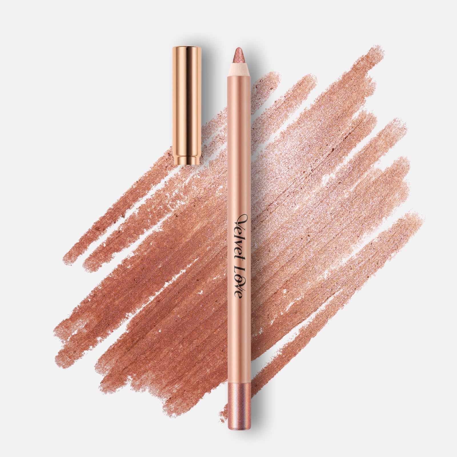 ZOEVA - Velvet Love Eyeliner Pencil (Metallic Desert Rose) - EYELINER