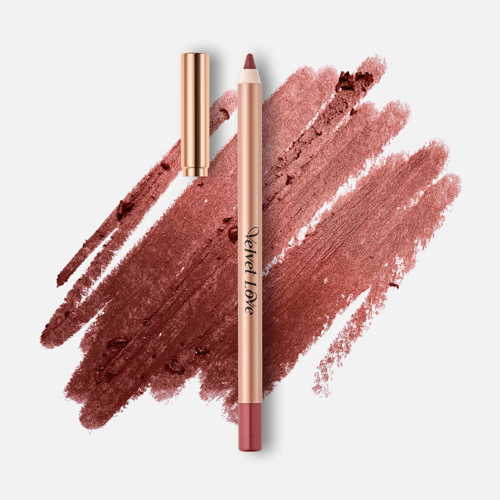 ZOEVA - Velvet Love Eyeliner Pencil (Metallic Ruby) - EYELINER