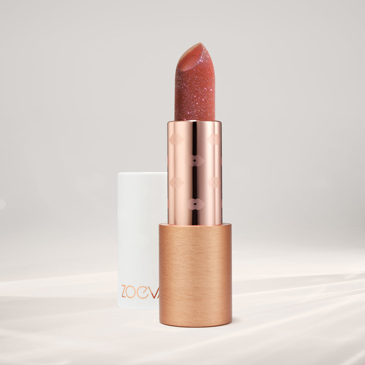 ZOEVA - Crystal Lipstick (Peach Quartz) - 