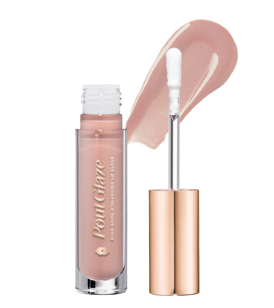 Pout Glaze High-Shine-Hyaluronic Lip Gloss (Barbara)